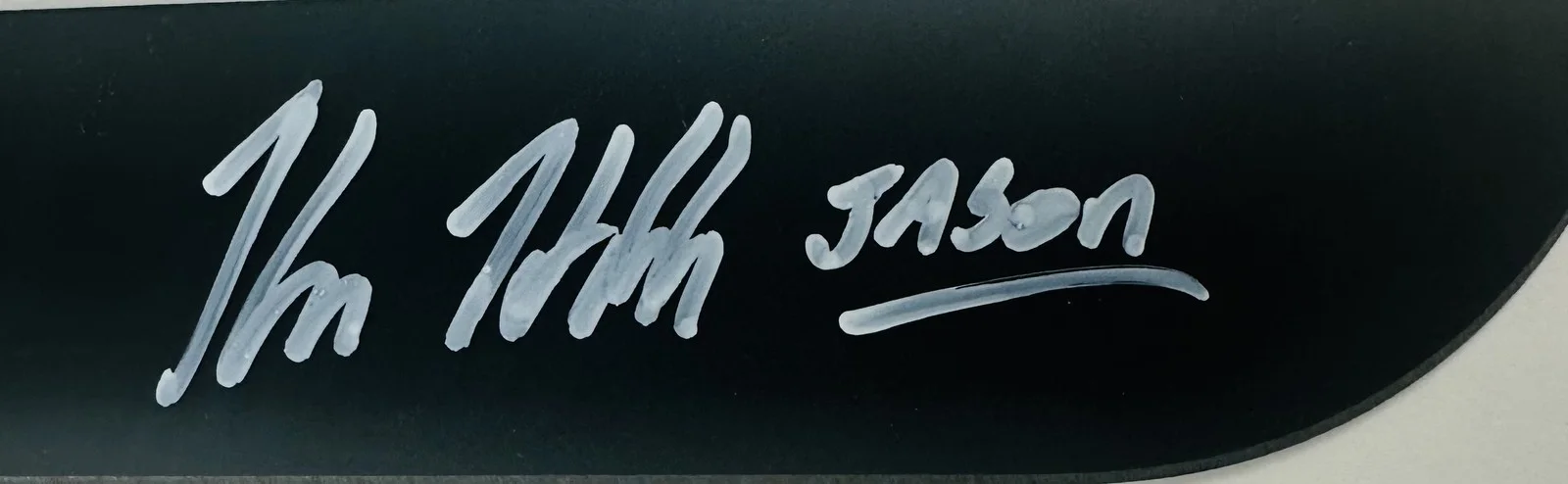 Kane Hodder — Kane Hodder Signed 23" Machete Friday the 13th Jason Voorhees Autograph BAS 639, image 2