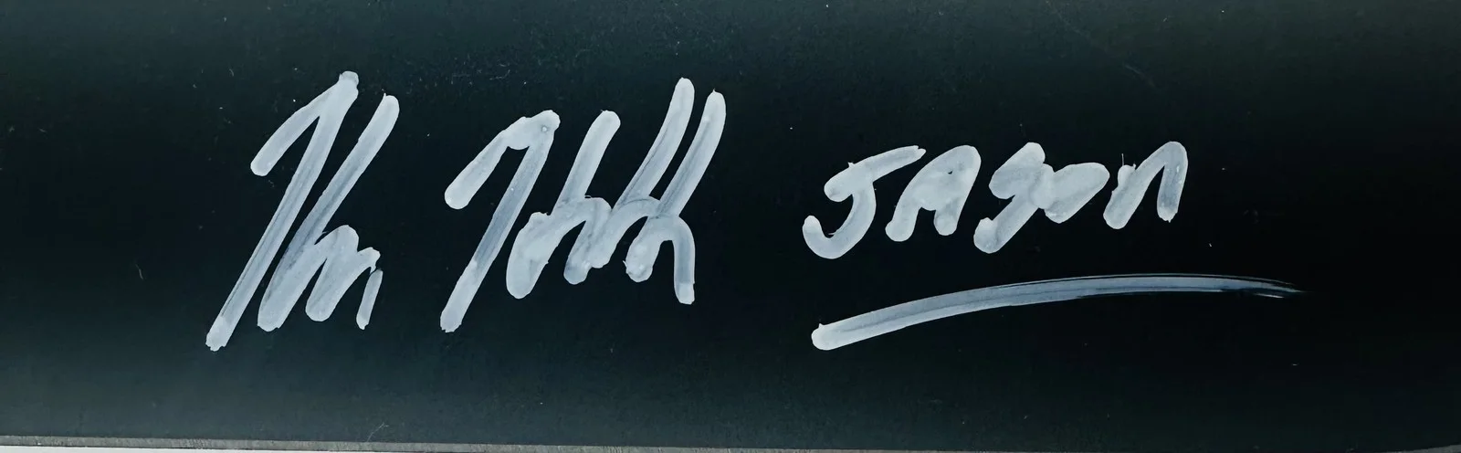Kane Hodder — Kane Hodder Signed 23" Machete Friday the 13th Jason Voorhees Autograph BAS 638, изображение 2
