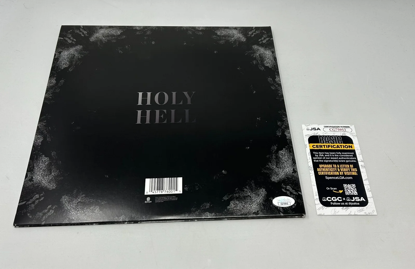 Architects signed Holy Hell Album JSA COA, image 2