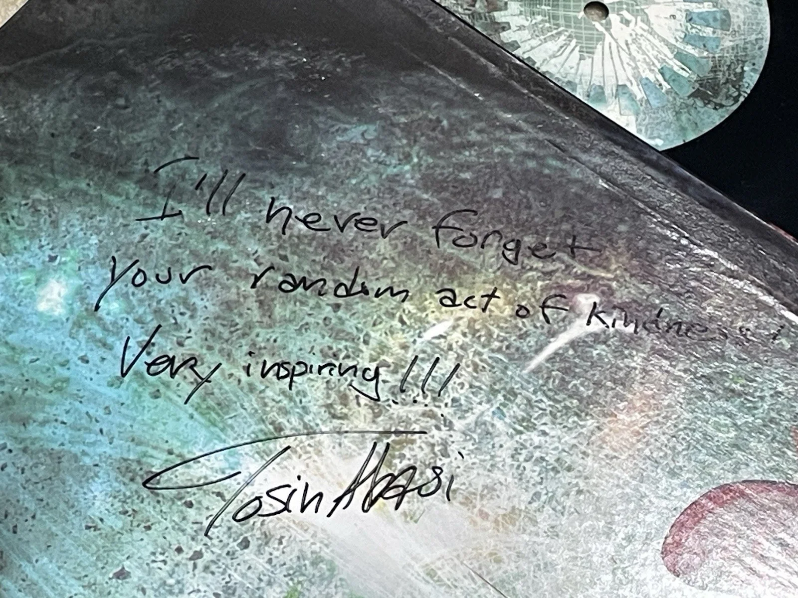 Animals As Leaders 2xLP Vinyl Signed by Tosin Abasi with Inscription Rare Unique, изображение 4
