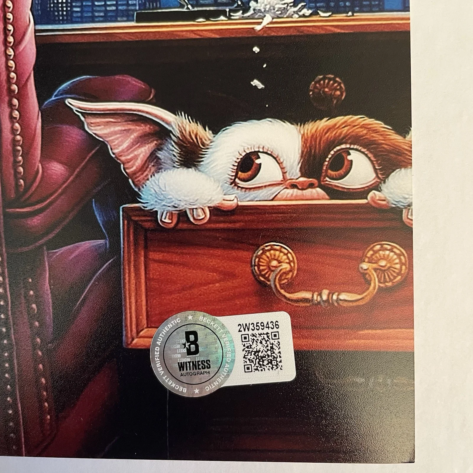 Howie Mandel — Howie Mandel autographed signed 8x10 photo Gremlins Gizmo Beckett COA horror, изображение 3