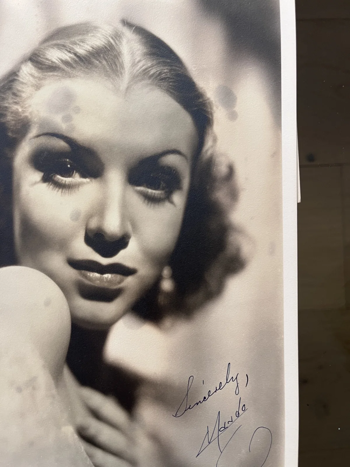 Ten Margo Actress Autographed Signed 8 x 10 Photo, image 4