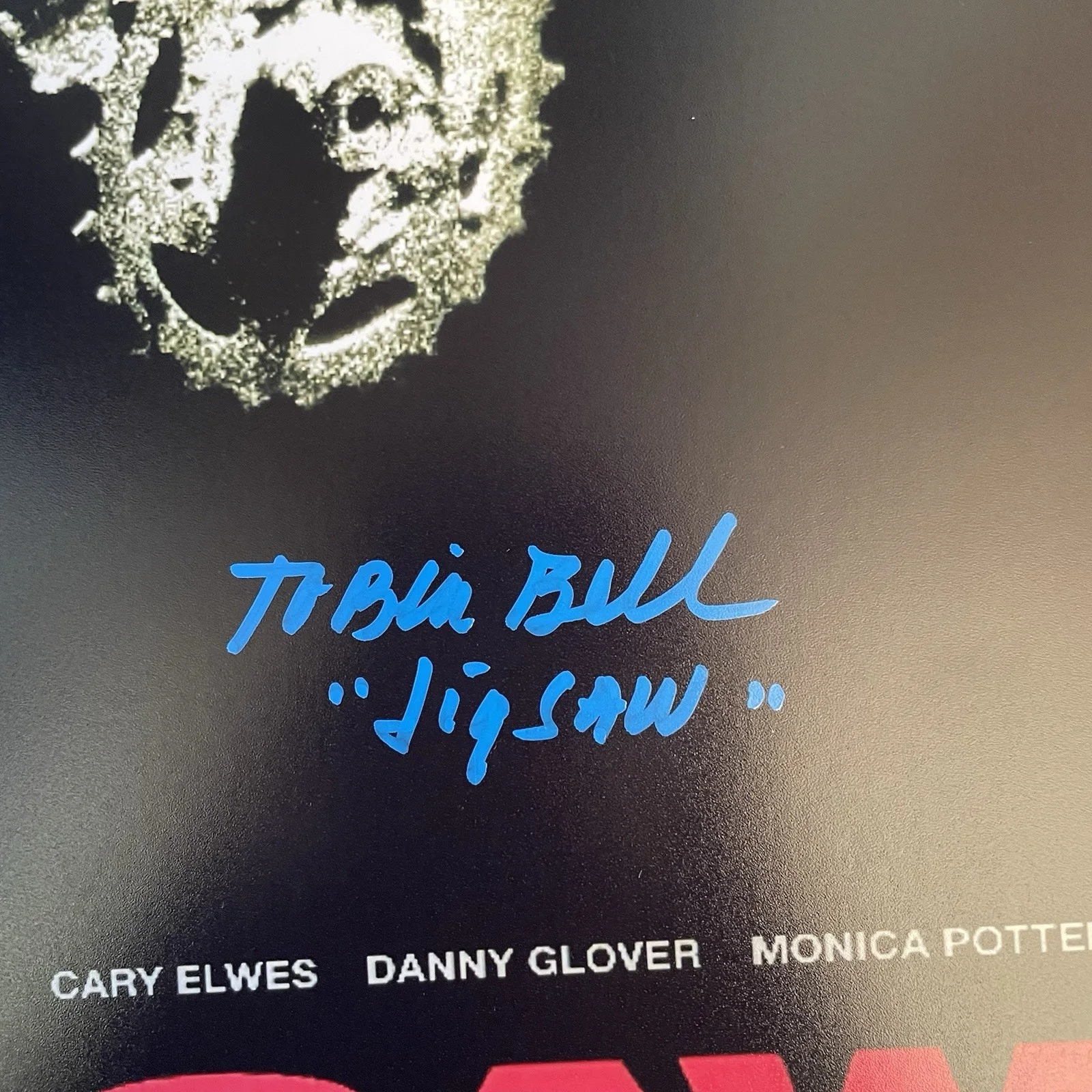 TOBIN BELL — Tobin Bell Jigsaw Saw autographed signed 11x17 photo Beckett COA horror, image 2