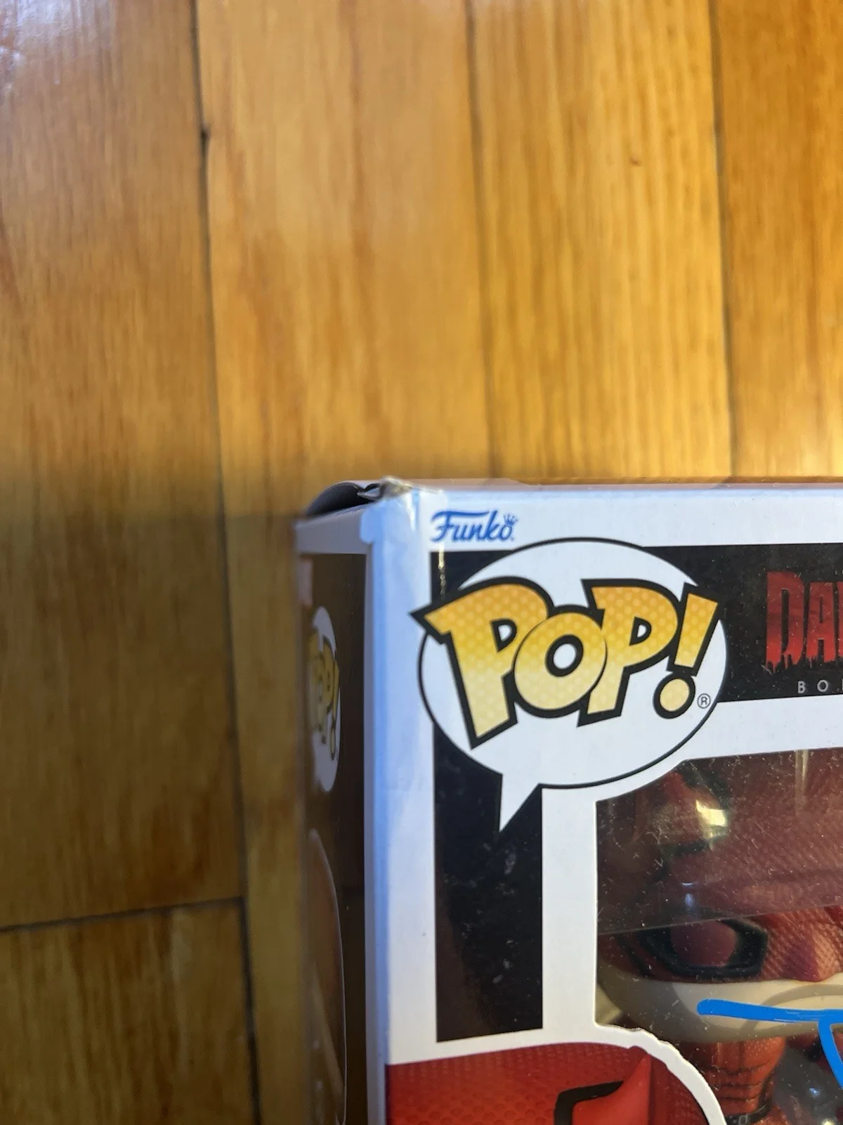 CHARLIE COX — CHARLIE COX SIGNED AUTOGRAPH FUNKO POP 1543 DAREDEVIL BORN AGAIN BECKETT BAS, image 3