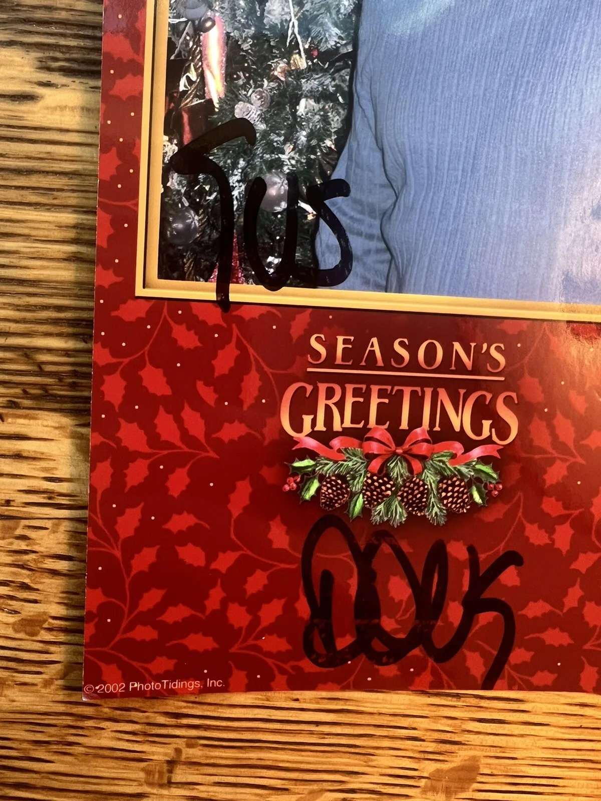 Doug Davidson autograph - Christmas Cards -The Young and The Restless, image 4