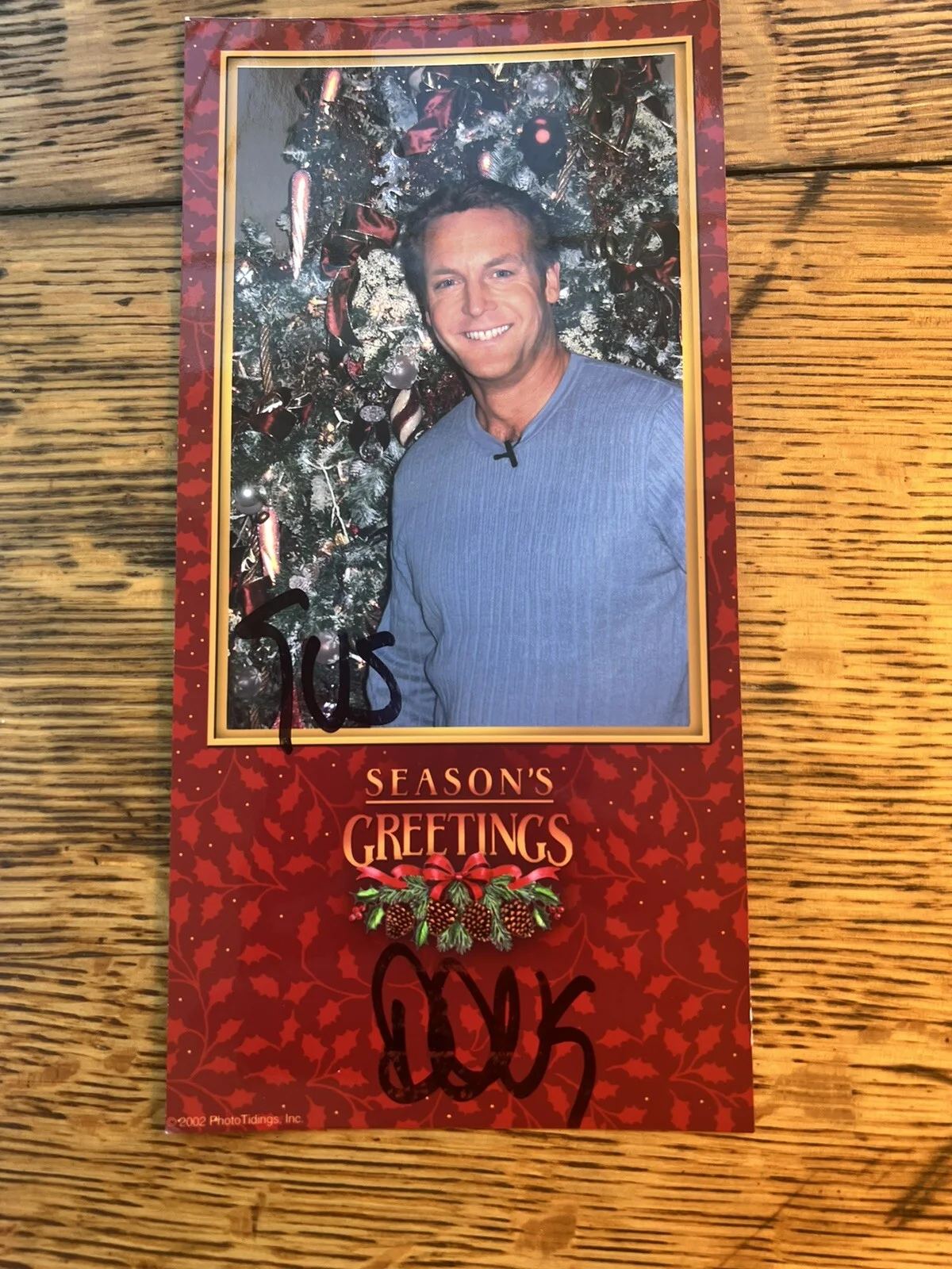 Doug Davidson autograph - Christmas Cards -The Young and The Restless, image 5
