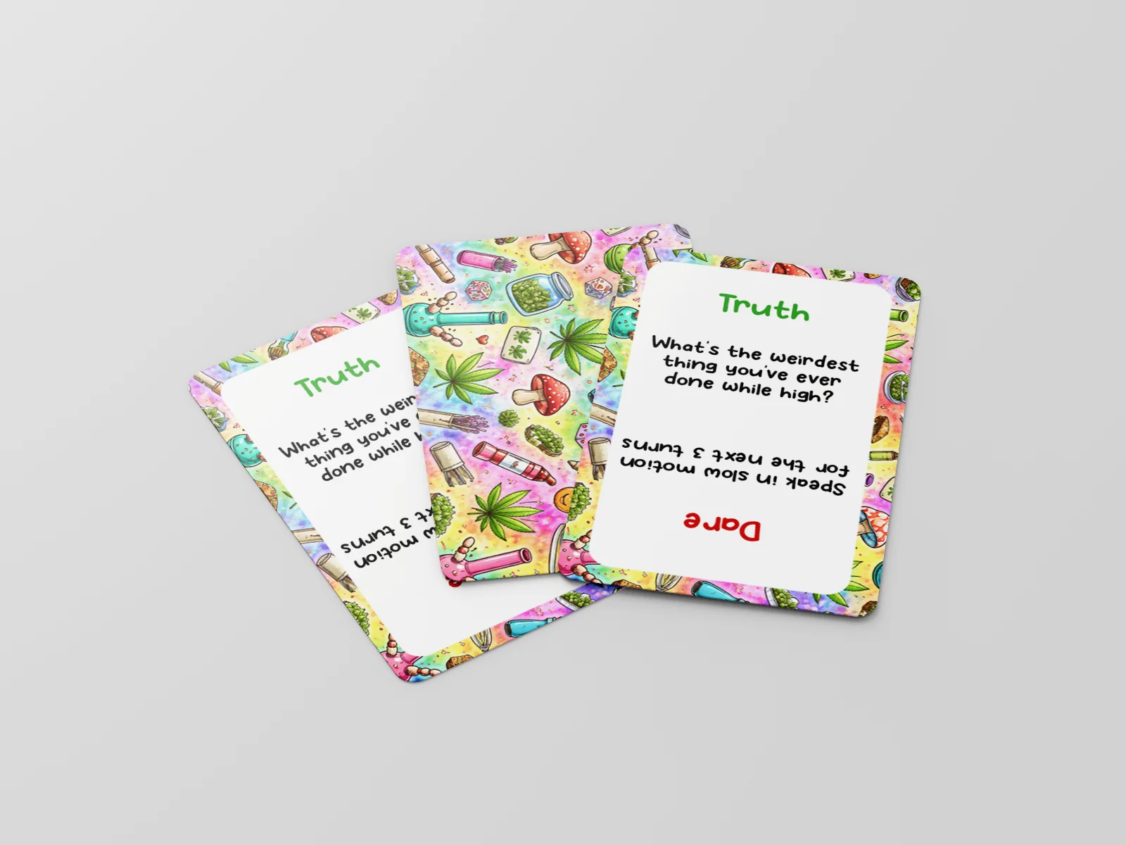 Stoner Truth or Dare Card Game – Funny Adult Party Stoner Challenge Game 18+, изображение 4