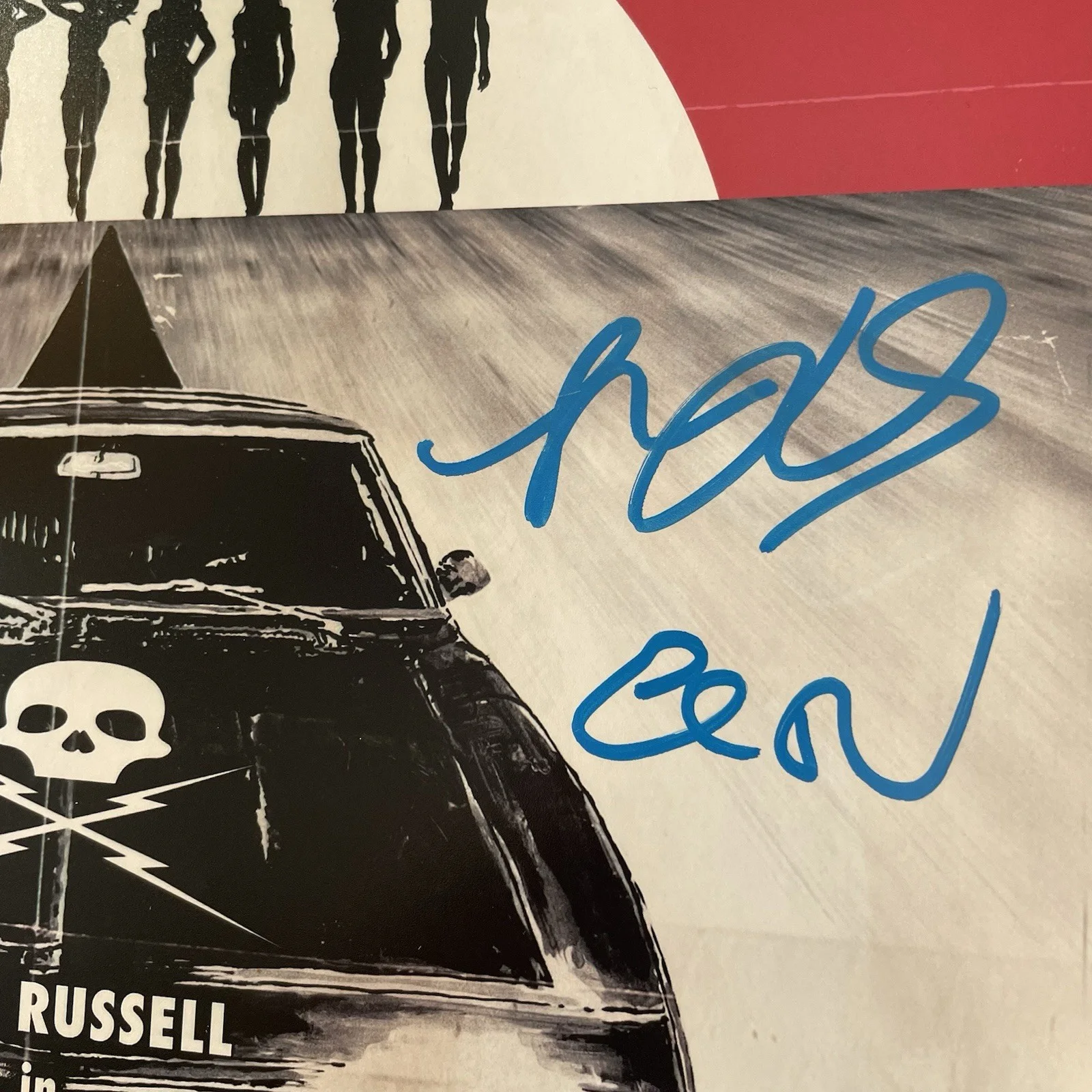 Eli Roth, Jordan Ladd — Eli Roth & Jordan Ladd Signed Grindhouse Death Proof 11x17 Poster BECKETT, image 2