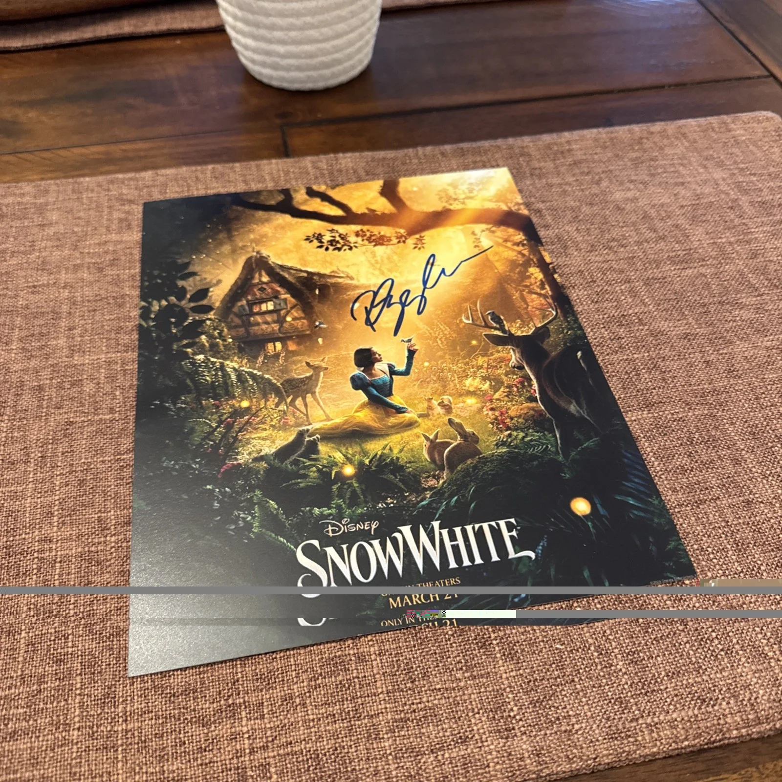 Rachel Zegler Hot Sexy Disney Snow White Signed 8x10 Photo w/COA & Hologram !!, изображение 5