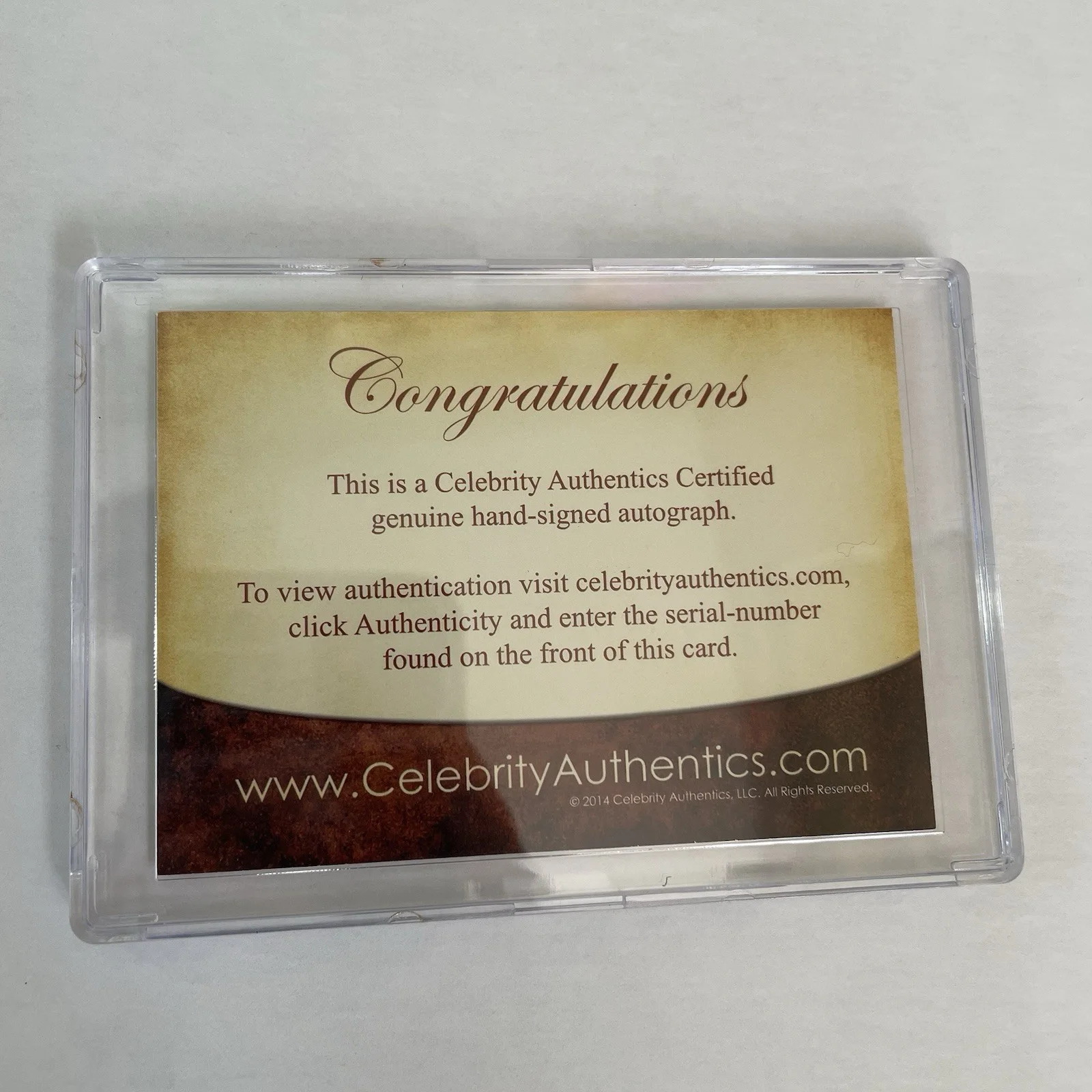 Lynda Carter — Lynda Carter Signed Autograph Legendary Cuts Card Celebrity Authentics COA, image 4