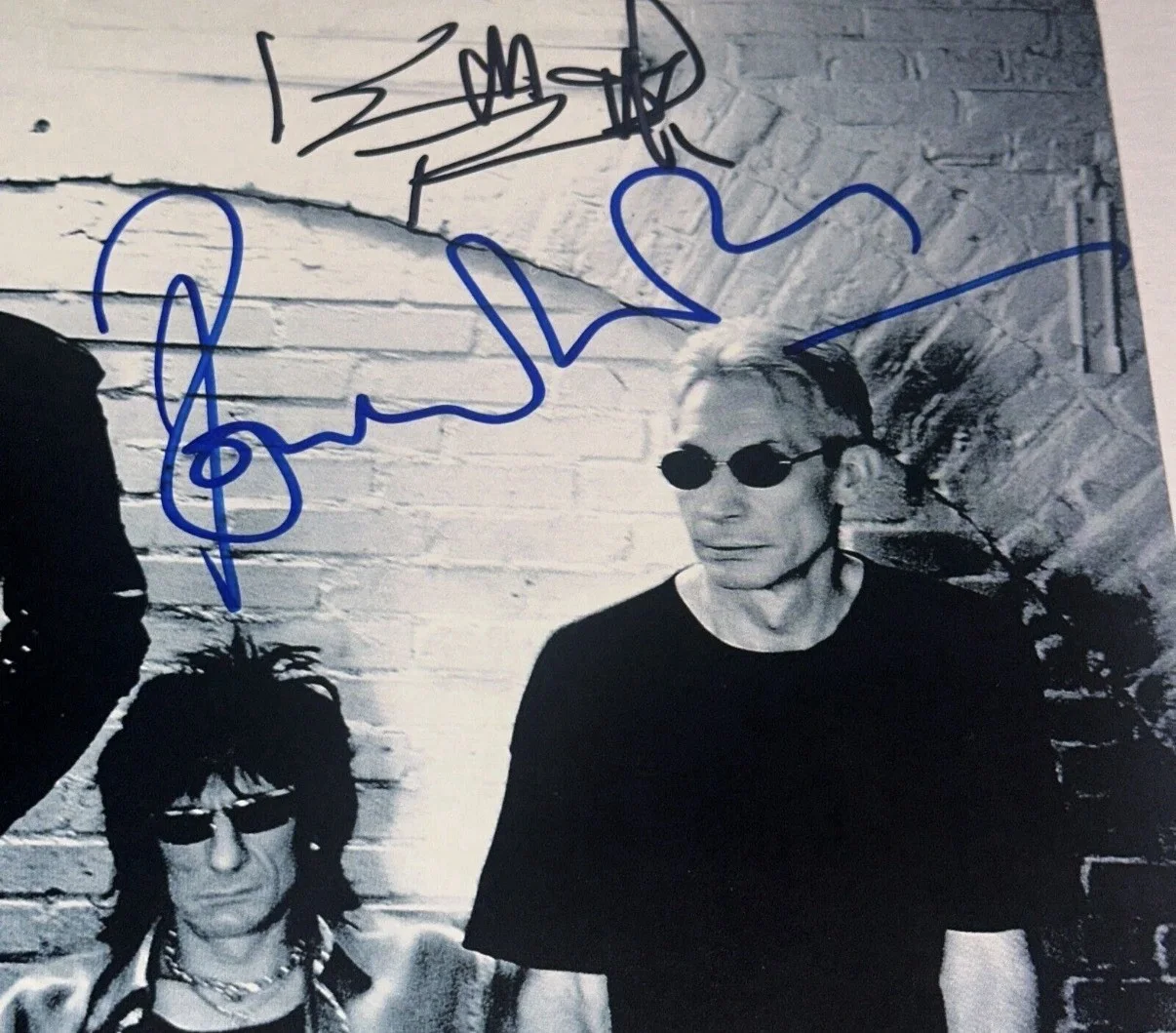 JAGGER, RICHARDS & WOOD Signed Rolling Stones LP ALBUM COVER Beckett LOA AUTO 10, изображение 3