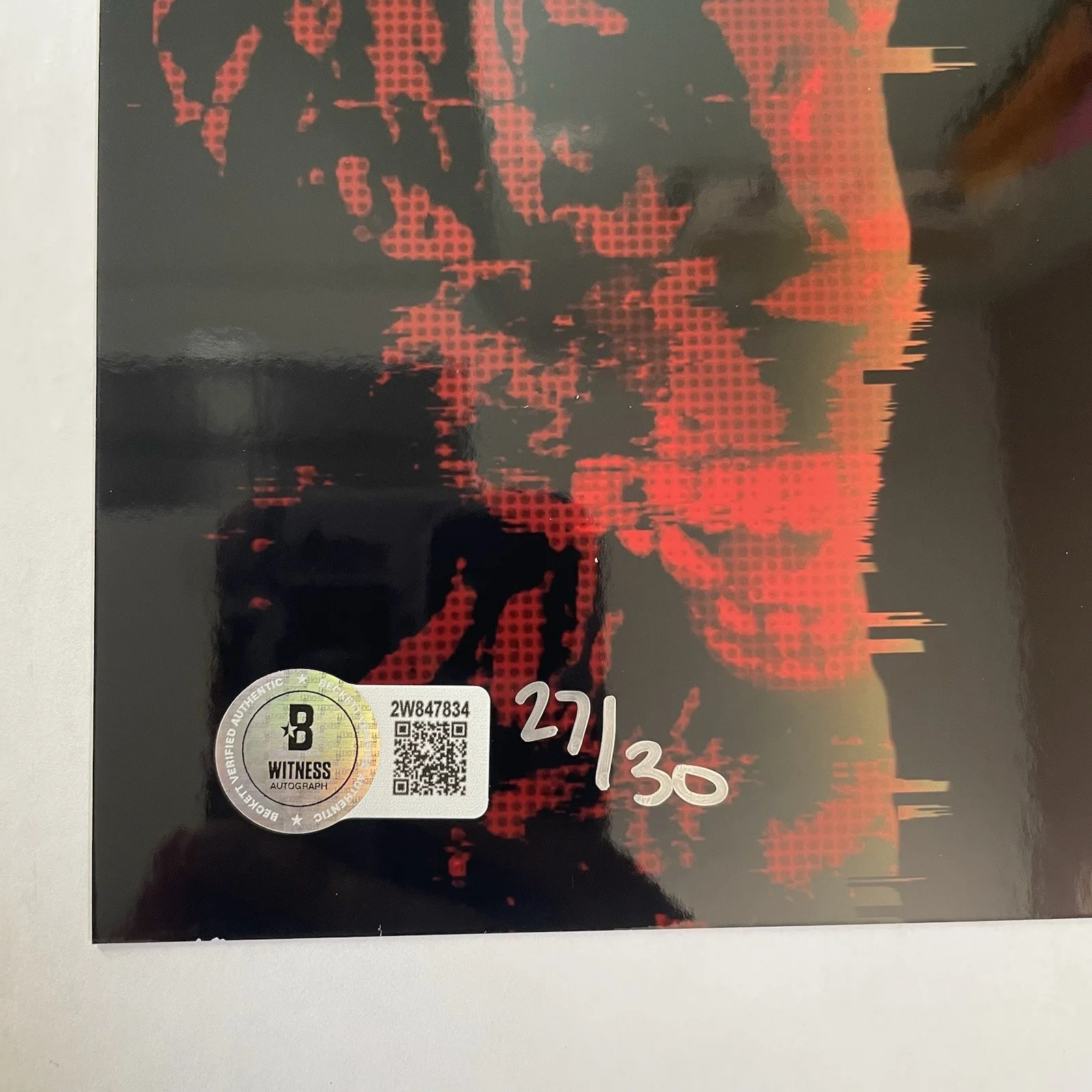 Mark Duplass Signed 11x14 Photo Creep Autograph Auto Beckett COA #27/30 Limited, image 3
