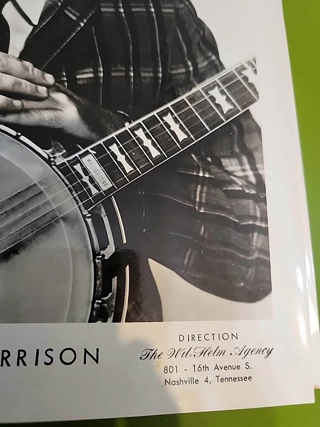 Harold Morrison Autographed 8x10 Glossy Black White Photo, image 4