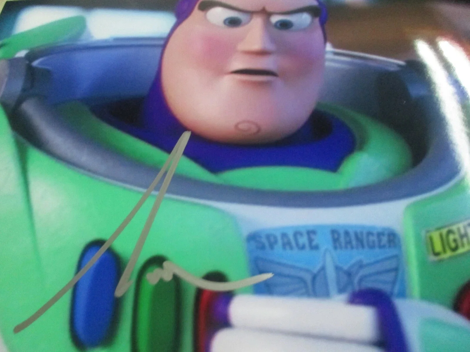 TIM ALLEN — TIM ALLEN (BUZZ LIGHTYEAR) AUTHENTIC AUTOGRAPHED/SIGNED 8X10 PHOTO--TOY STORY, image 2