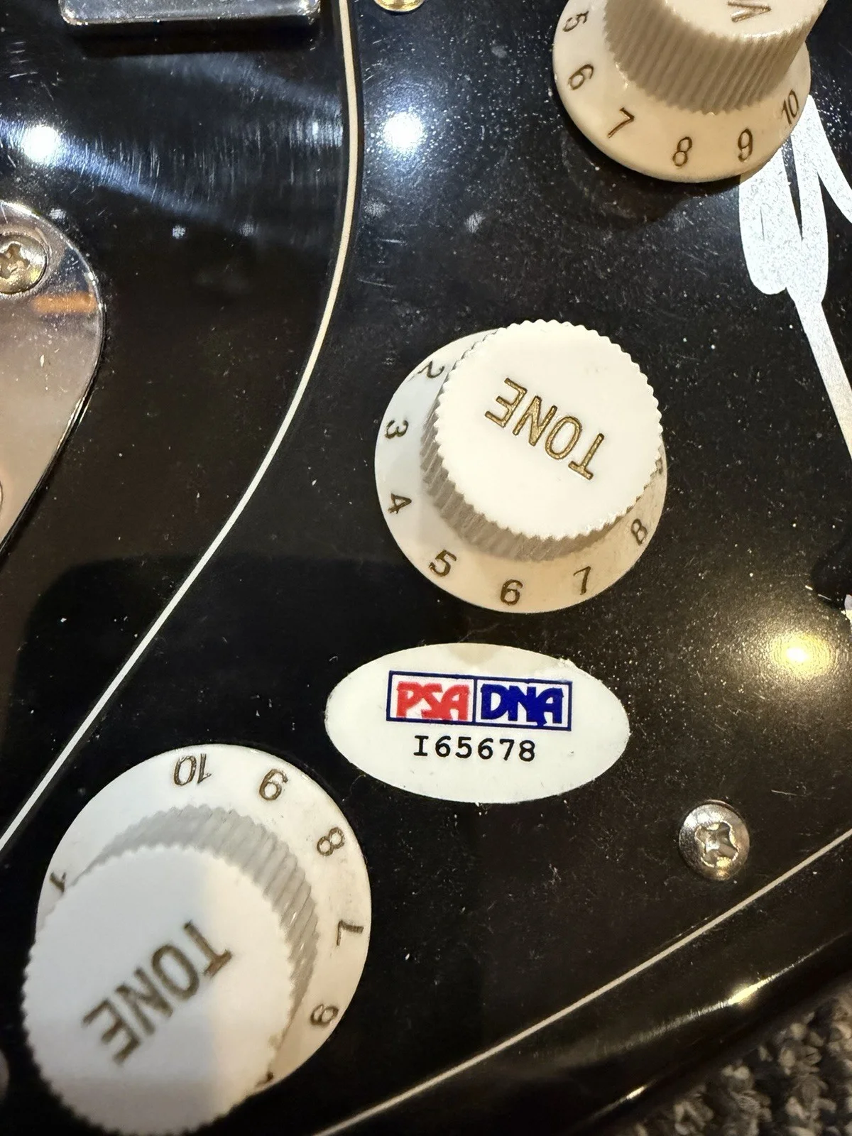 Gavin Rossdale Bush Frontman Signed Autographed Electric Guitar Barcelona w/ PSA, изображение 3