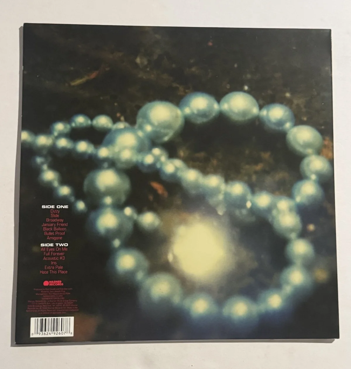 JOHNNY RZEZNIK SIGNED LP VINYL RECORD ALBUM THE GOO GOO DOLLS BAND SINGER COA, изображение 2