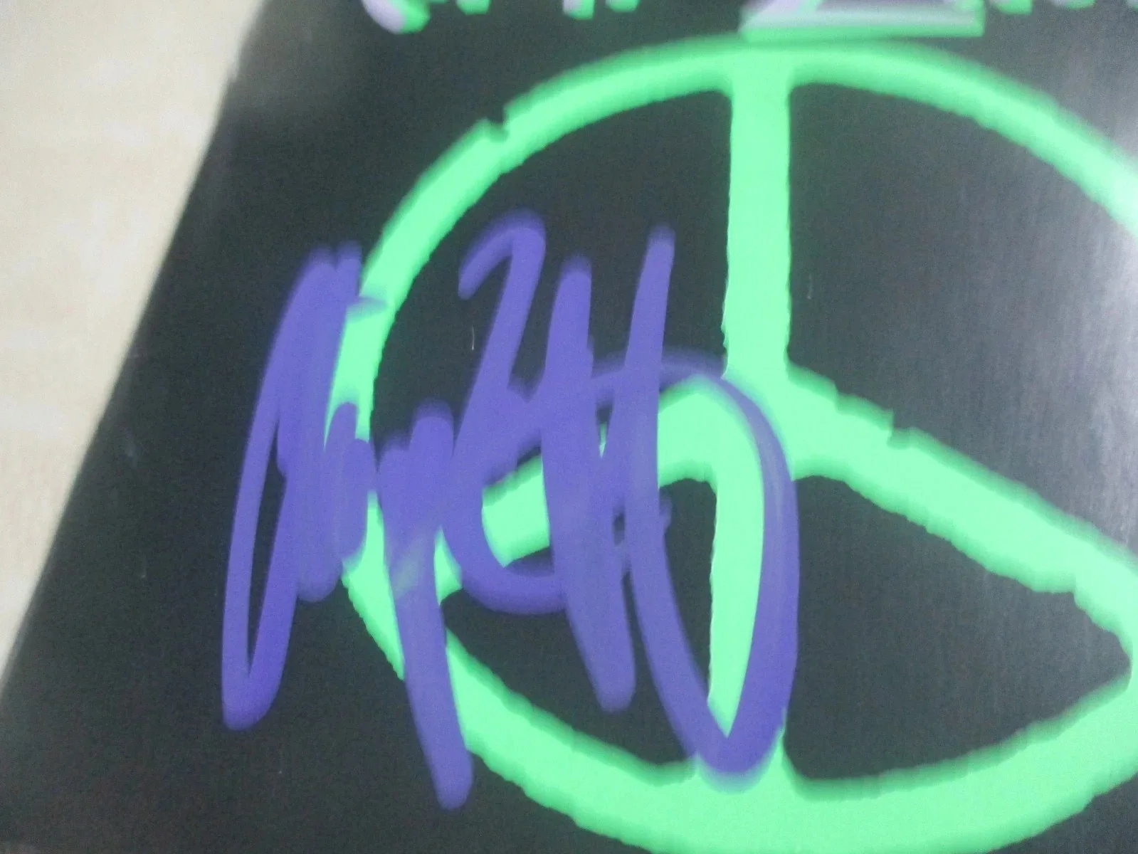 CHIP Z'NUFF (ENUFF Z'NUFF) AUTHENTIC AUTOGRAPHED/SIGNED SELF TITLED PROMO CD, image 2