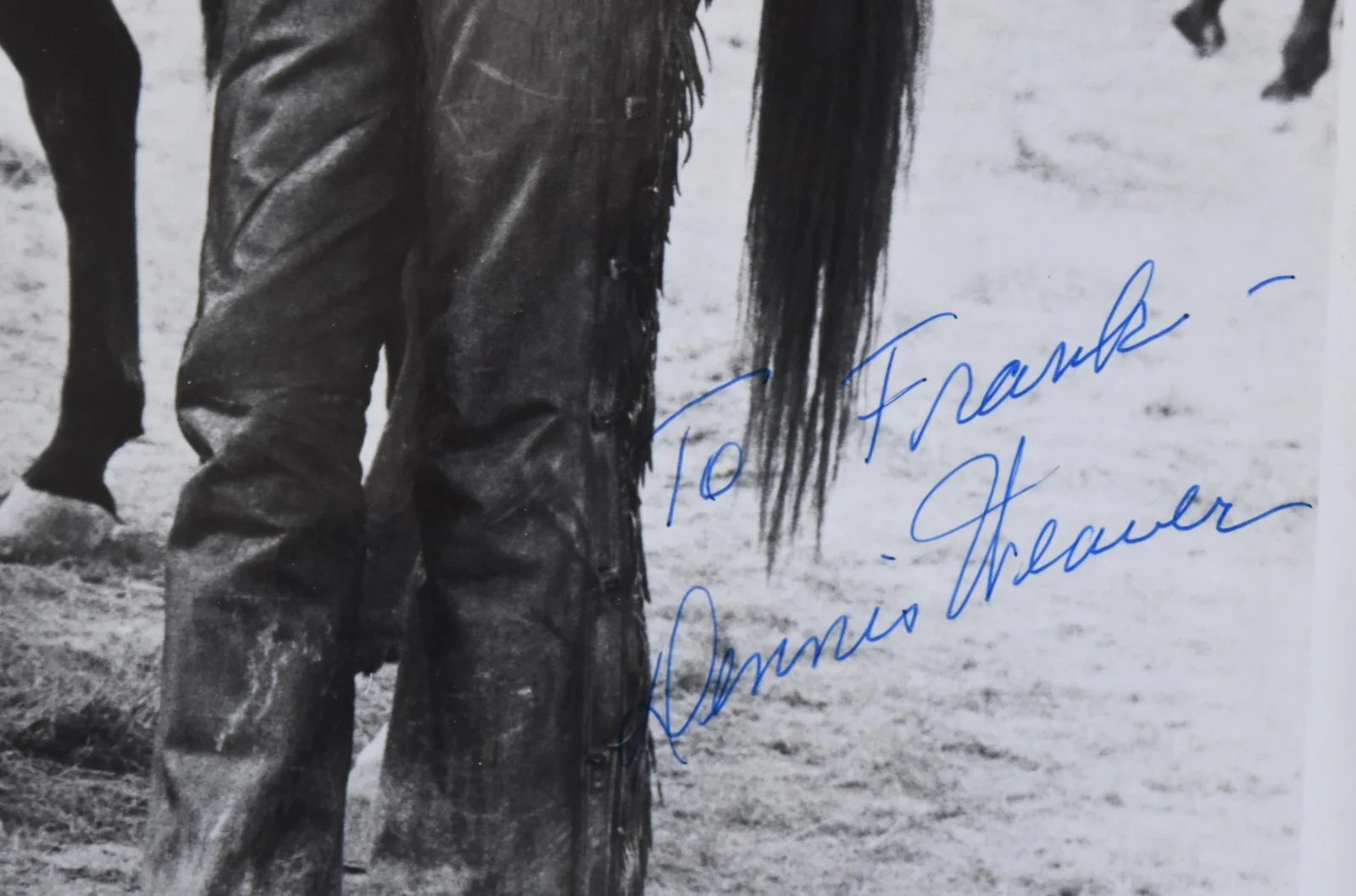 Dennis Weaver Hand Signed Photo 8"X10", изображение 2