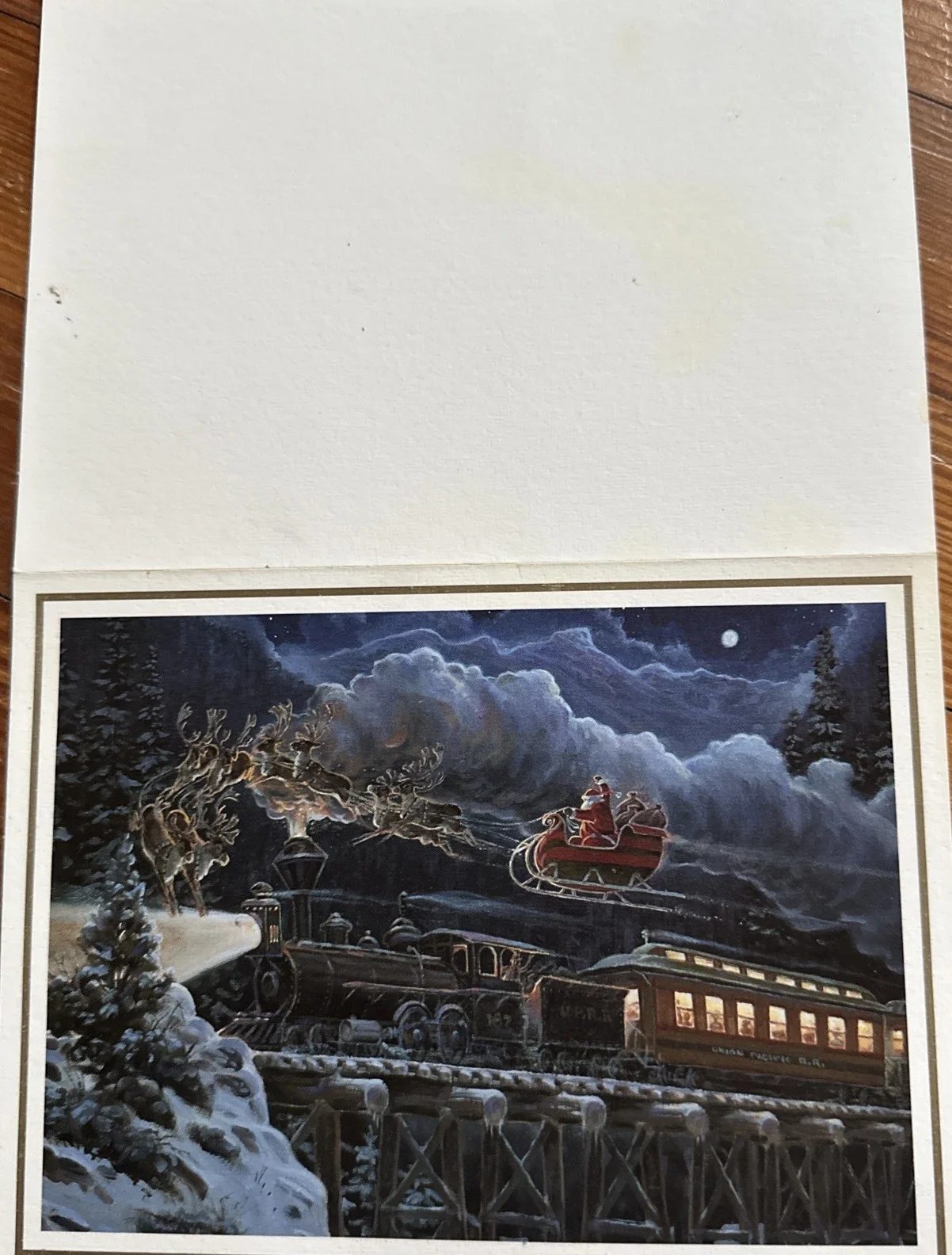 Signed Christmas Card From Singer BOXCAR WILLIE, image 3