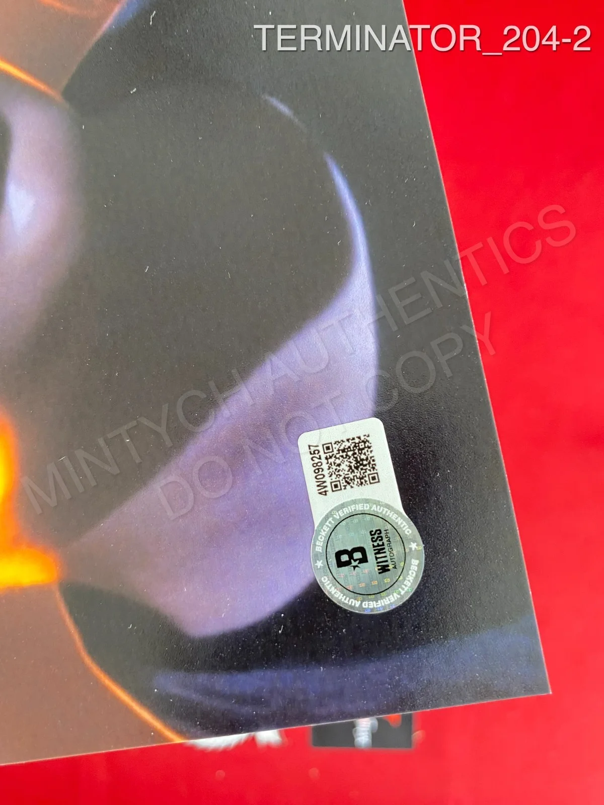 Linda Hamilton, Edward Furlong — Linda Hamilton Edward Furlong Terminator 2 dual signed 11x14 photo Beckett COA, изображение 2
