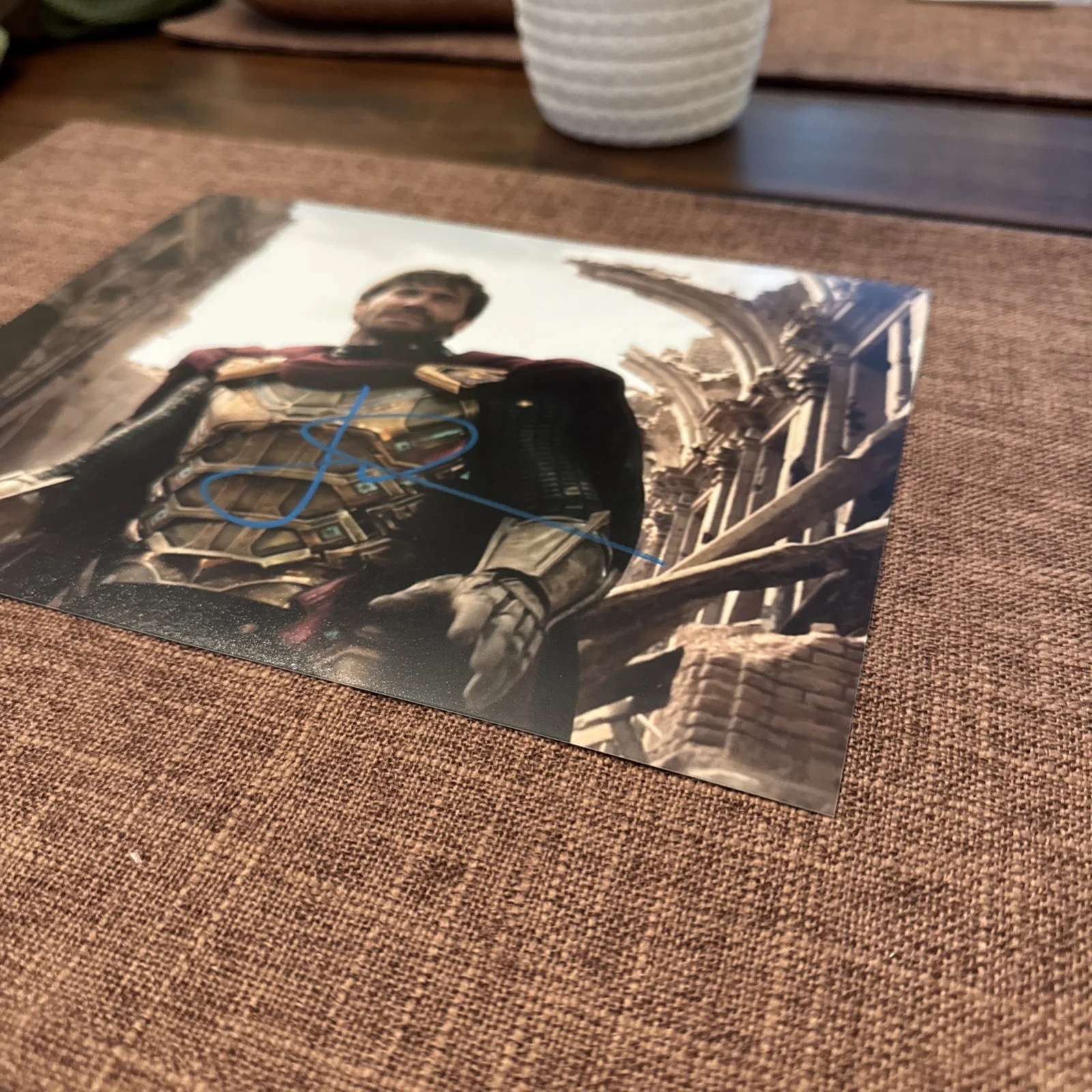 Jake Gyllenhaal Autographed Spider-Man Mysterio Marvel 8x10 Signed Photo w/COA, изображение 4