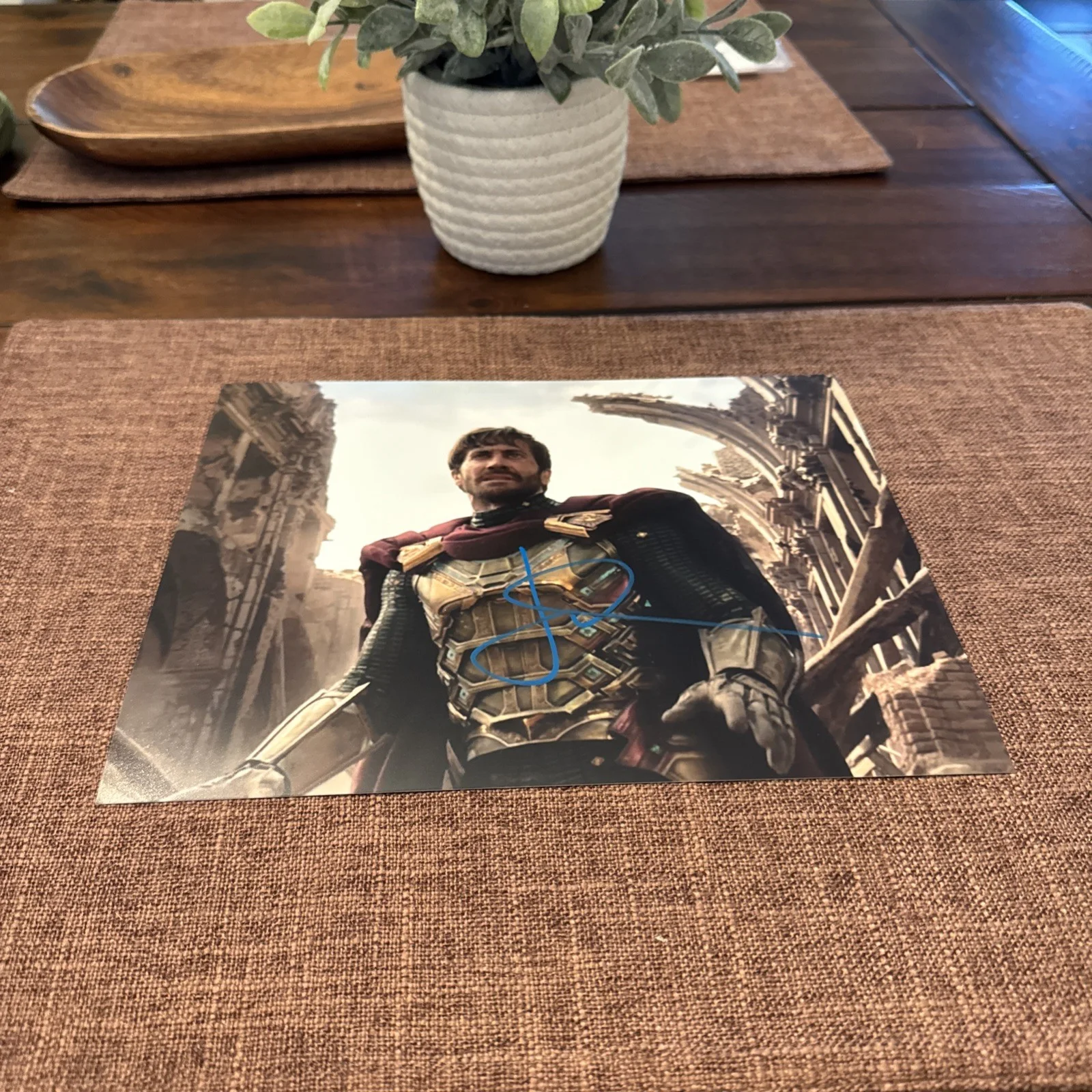 Jake Gyllenhaal Autographed Spider-Man Mysterio Marvel 8x10 Signed Photo w/COA, изображение 5
