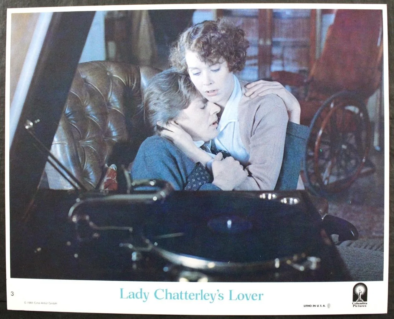 1981 LADY CHATTERLEY'S LOVER, SET of 8 COLOUR LOBBY CARDS, COLUMBIA PICTURES, изображение 3