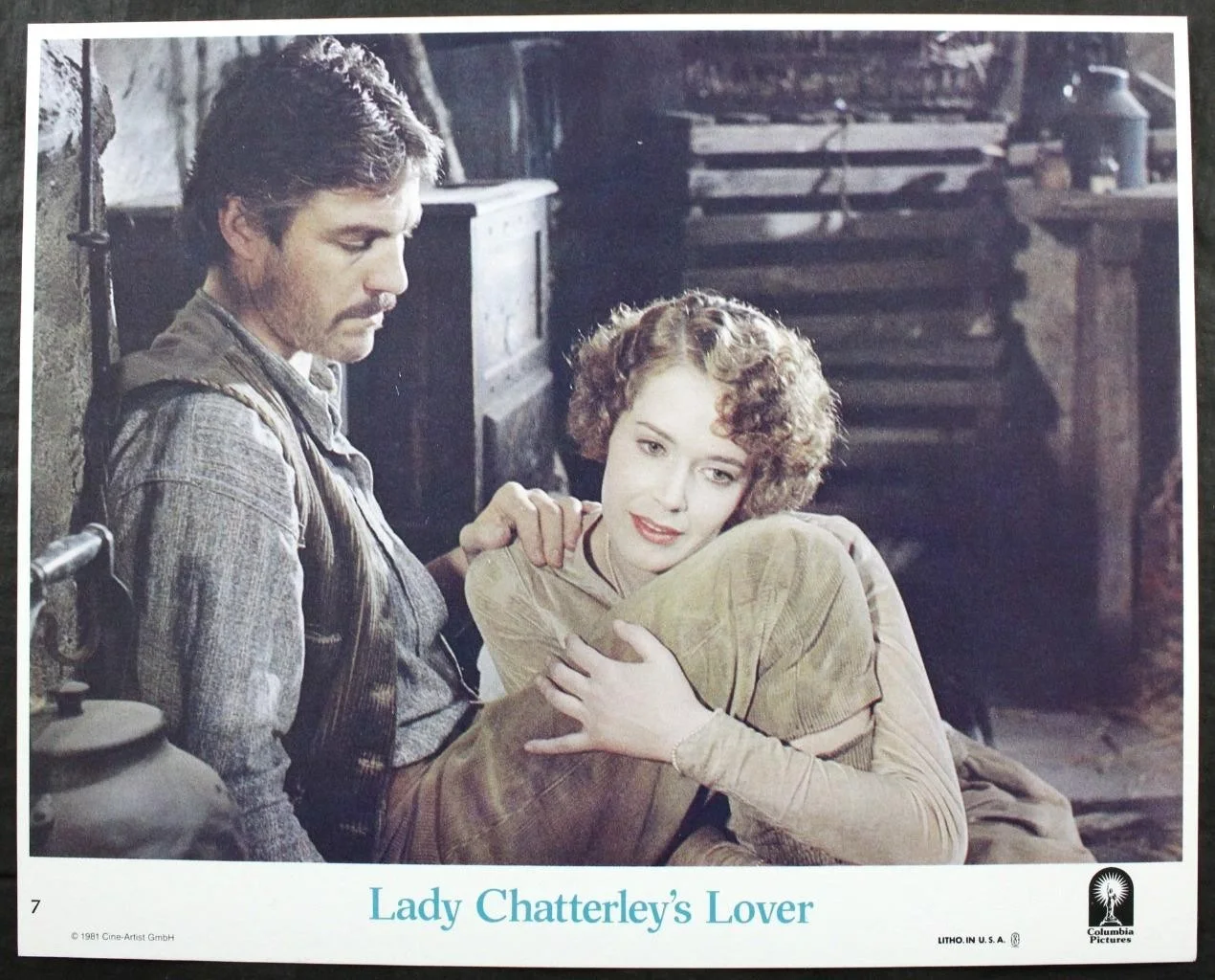 1981 LADY CHATTERLEY'S LOVER, SET of 8 COLOUR LOBBY CARDS, COLUMBIA PICTURES, изображение 4