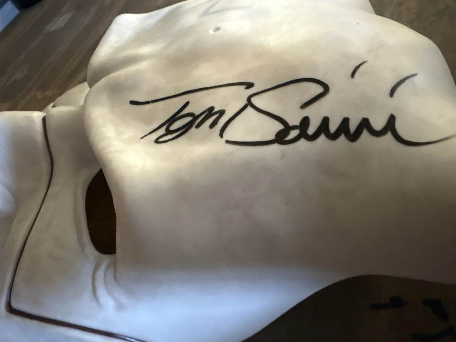 Tom Savini Signed Black Phone Mask, image 4