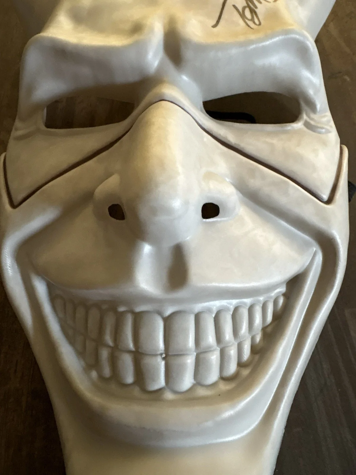 Tom Savini Signed Black Phone Mask, image 5