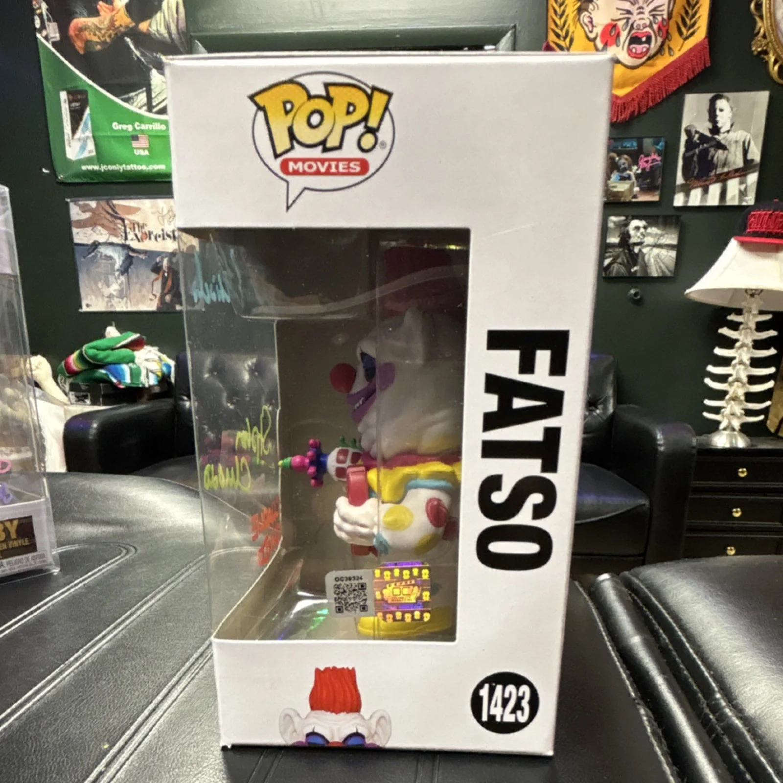 Edward Chiodo, Stephen Chiodo, Charlie Chiodo — Funko Pop Fatso Killer Klowns from Outer Space Signed by Chiodo Brothers, image 2