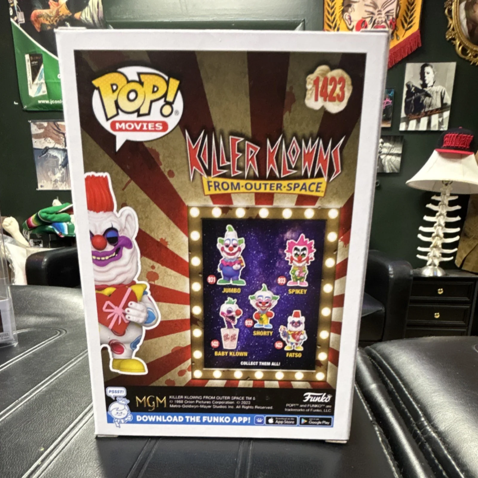 Edward Chiodo, Stephen Chiodo, Charlie Chiodo — Funko Pop Fatso Killer Klowns from Outer Space Signed by Chiodo Brothers, image 3