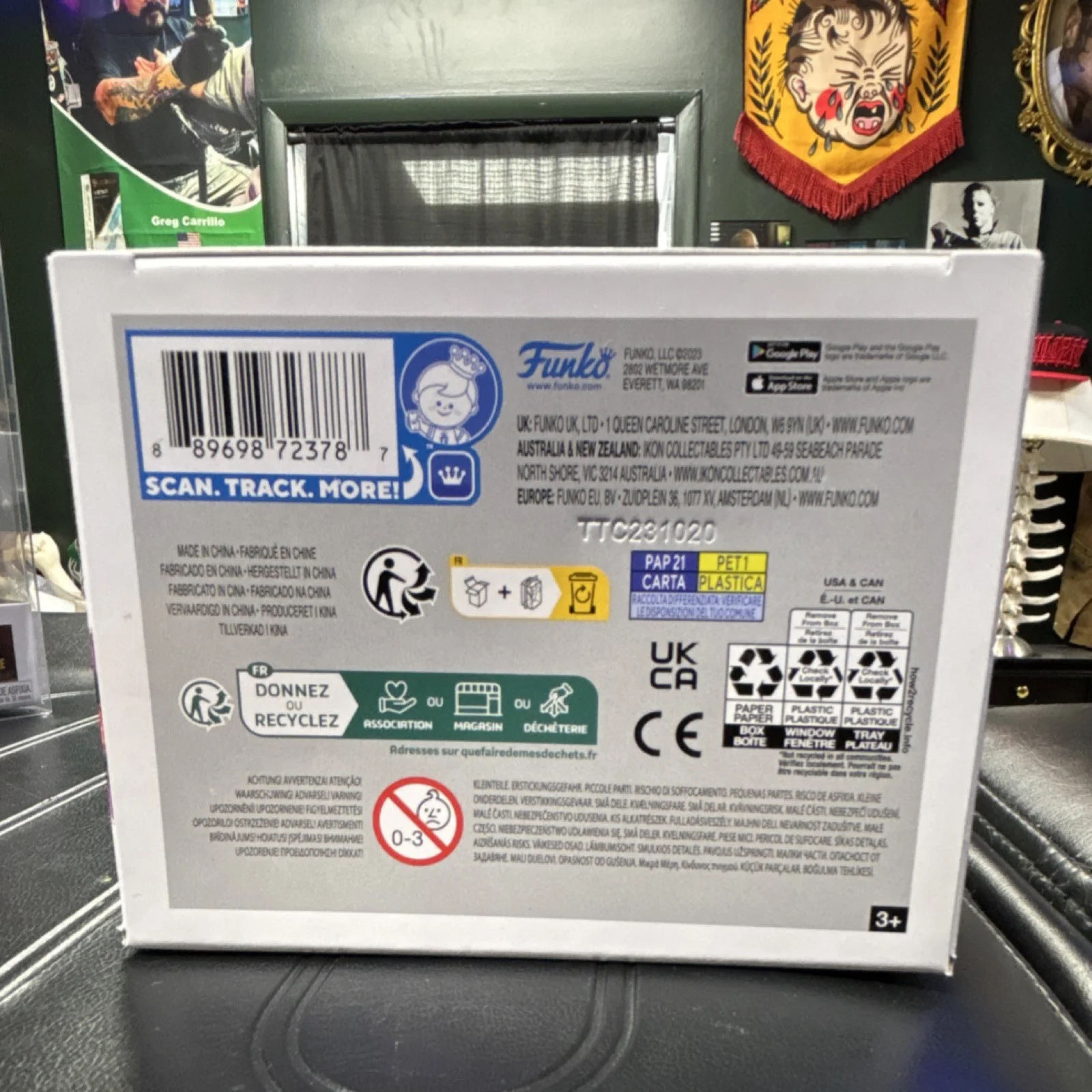 Edward Chiodo, Stephen Chiodo, Charlie Chiodo — Funko Pop Fatso Killer Klowns from Outer Space Signed by Chiodo Brothers, image 5