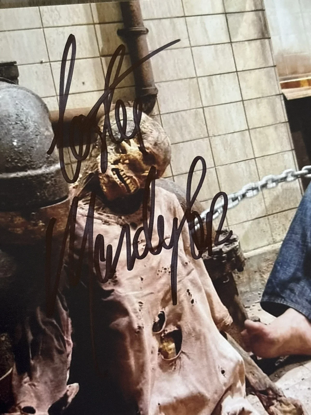 Costas Mandylor signed SAW 8x10 Photo, изображение 2