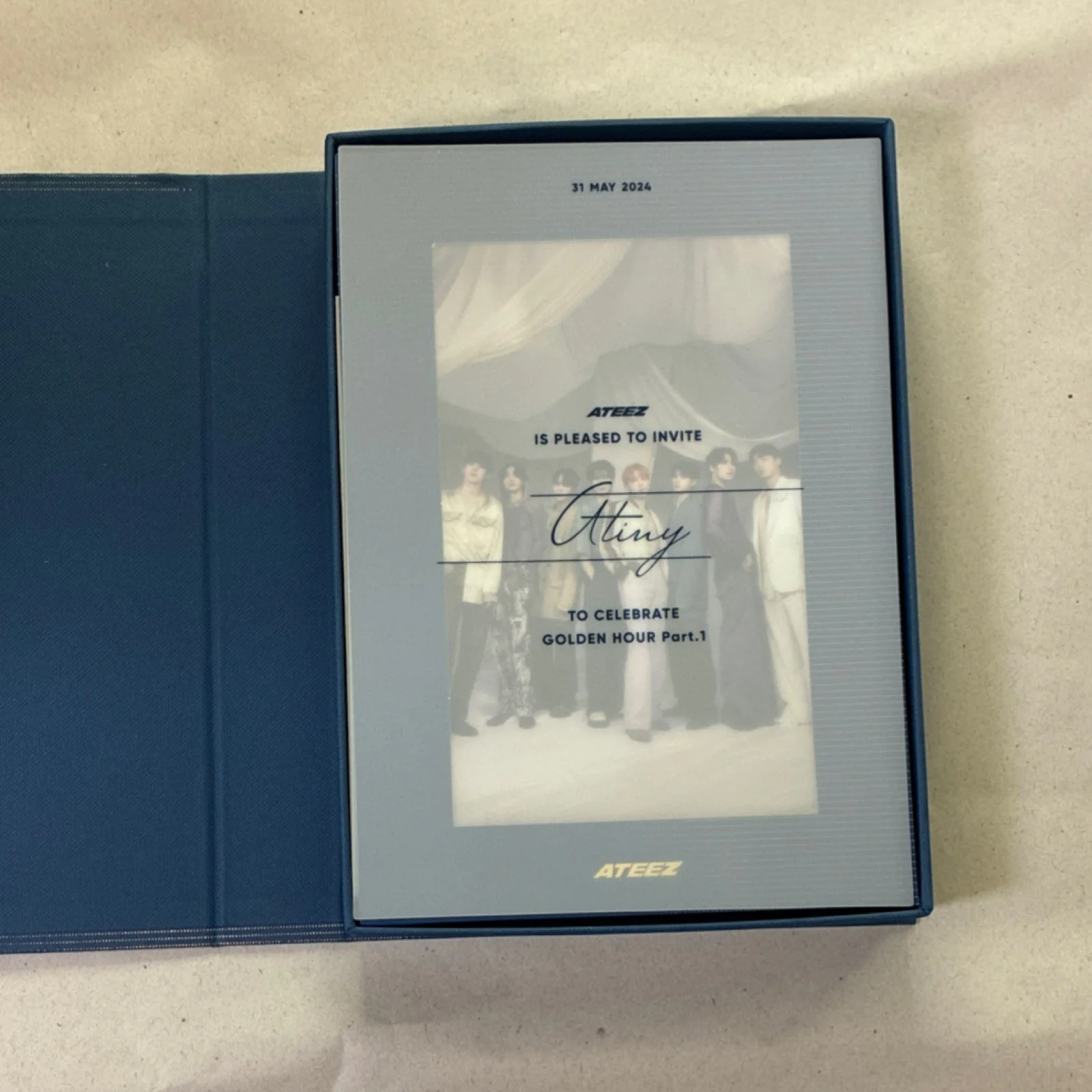 ATEEZ Golden Hour Part.1 Signed CD & Booklet, image 2
