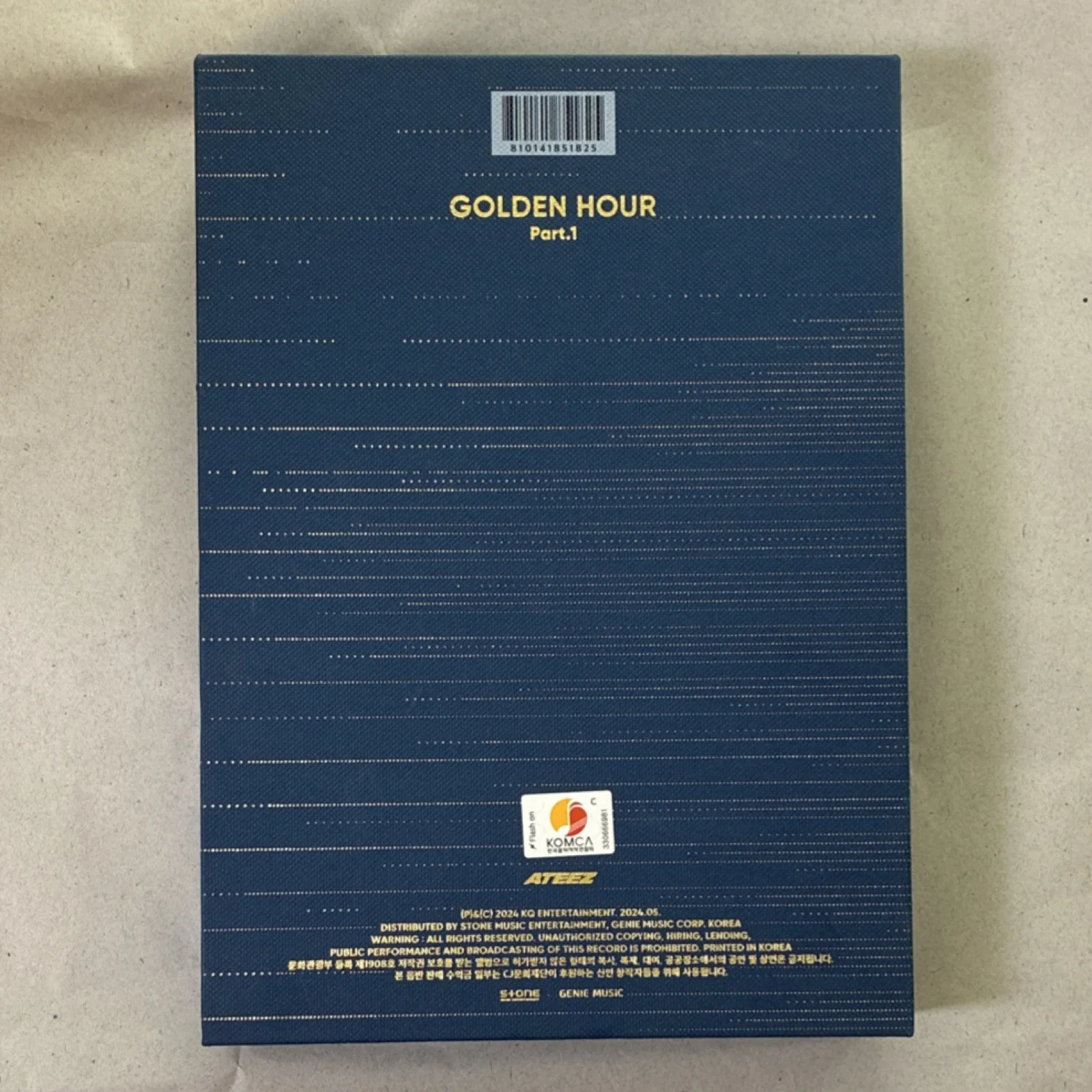 ATEEZ Golden Hour Part.1 Signed CD & Booklet, image 4