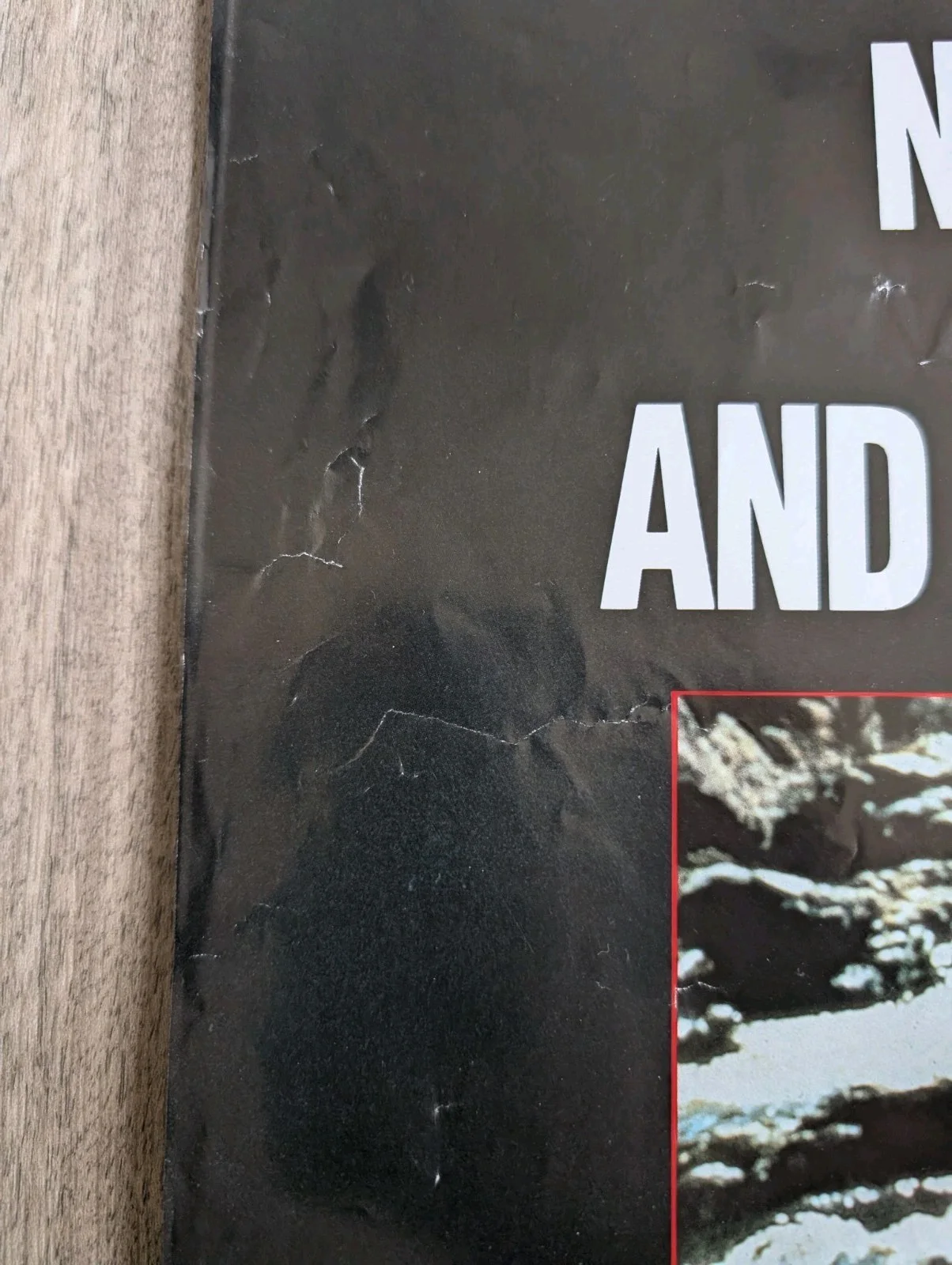 Original NOWHERE TO HIDE 1987 VHS Promo Poster, image 3