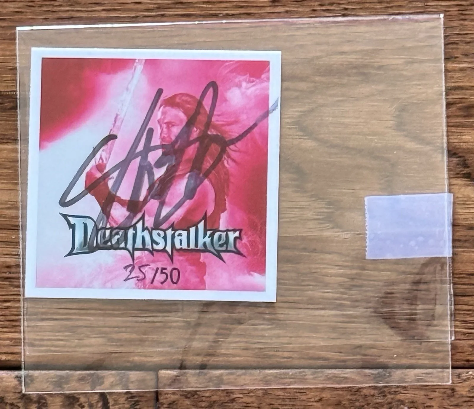 Deathstalker Vinyl W/ SIGNED /50 SLASH Guns N Roses AUTOGRAPHED Limited LP GNR, изображение 3