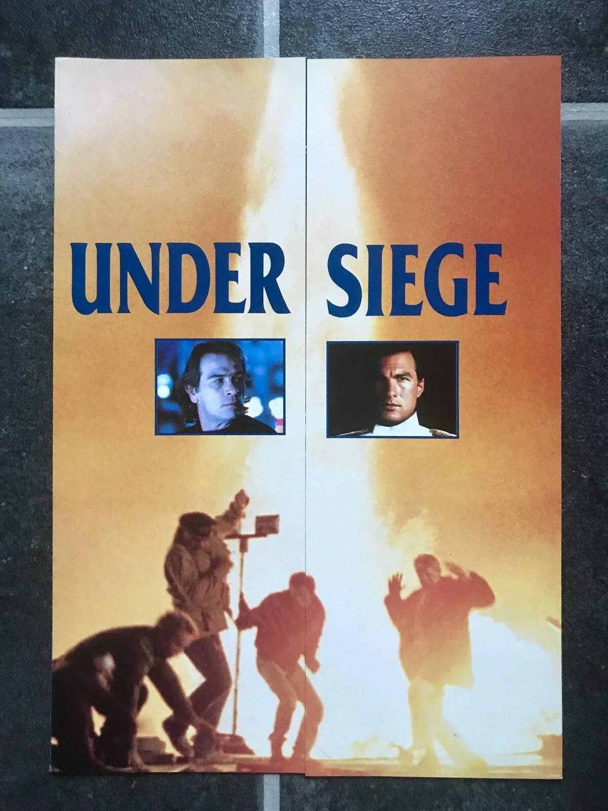 UNDER SIEGE Movie Film 1992 Press Kit STEVEN SEAGAL TOMMY LEE JONES GARY BUSEY, изображение 4
