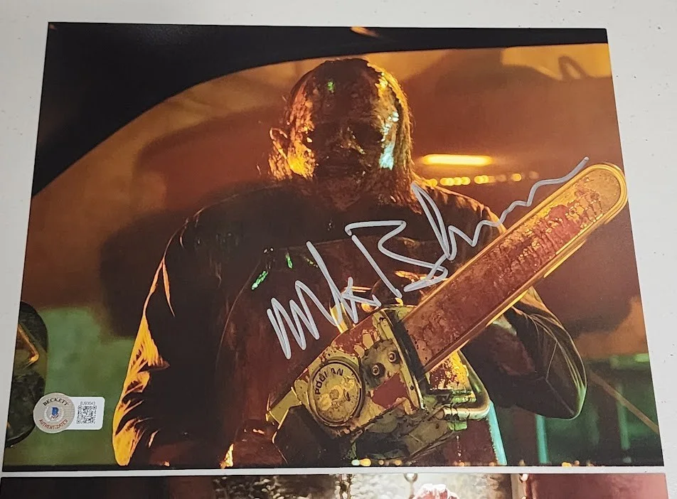 Mark Burnham, Kelly Jo Minter — Lot of 2 Signed 8x10 Photo Mark Burnham Leatherface & Kelly Jo Minter Elm Street, изображение 2