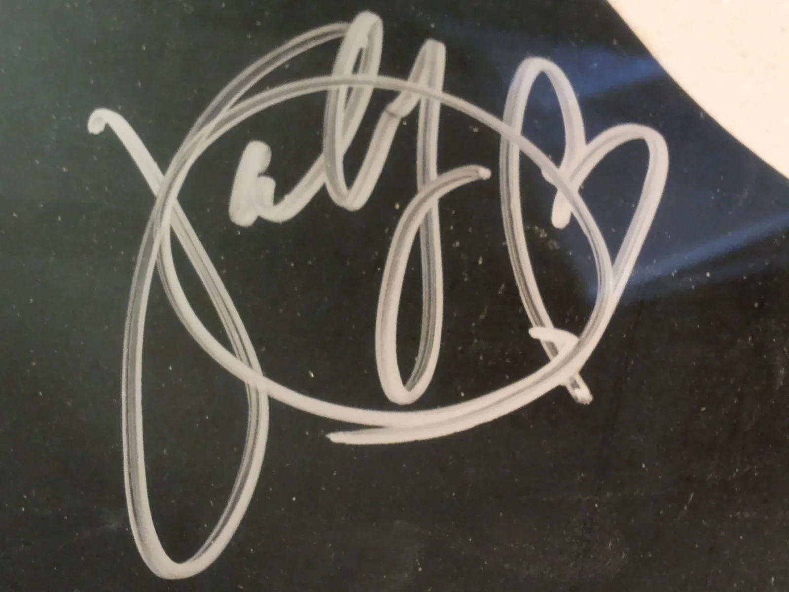 Vintage Katy Perry Signed Guitar Pickguard with COA by AAA Certification, image 2