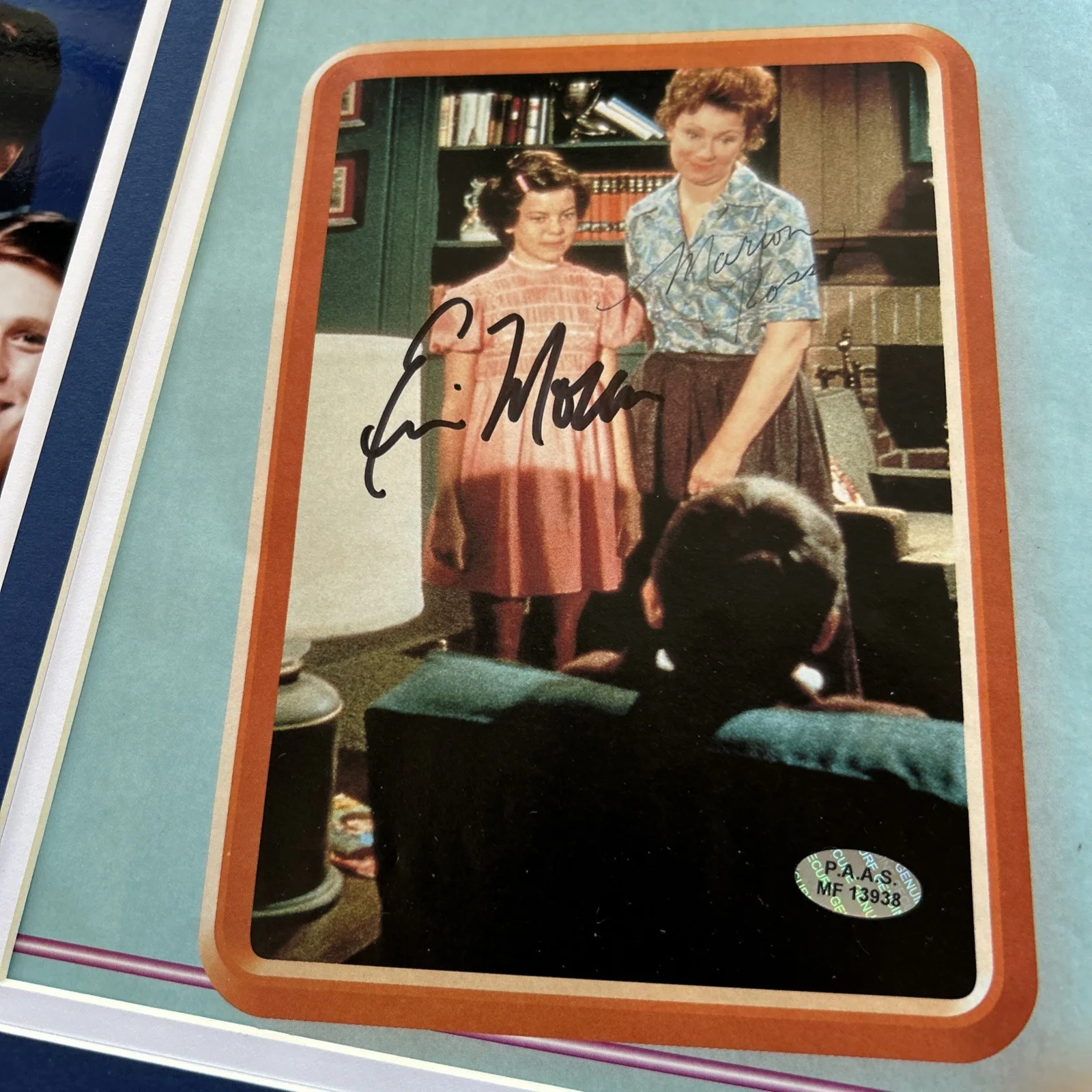 Marion Ross Signed Autographed Photo Happy Days TV Show Actress 24”x20” Frame, изображение 2