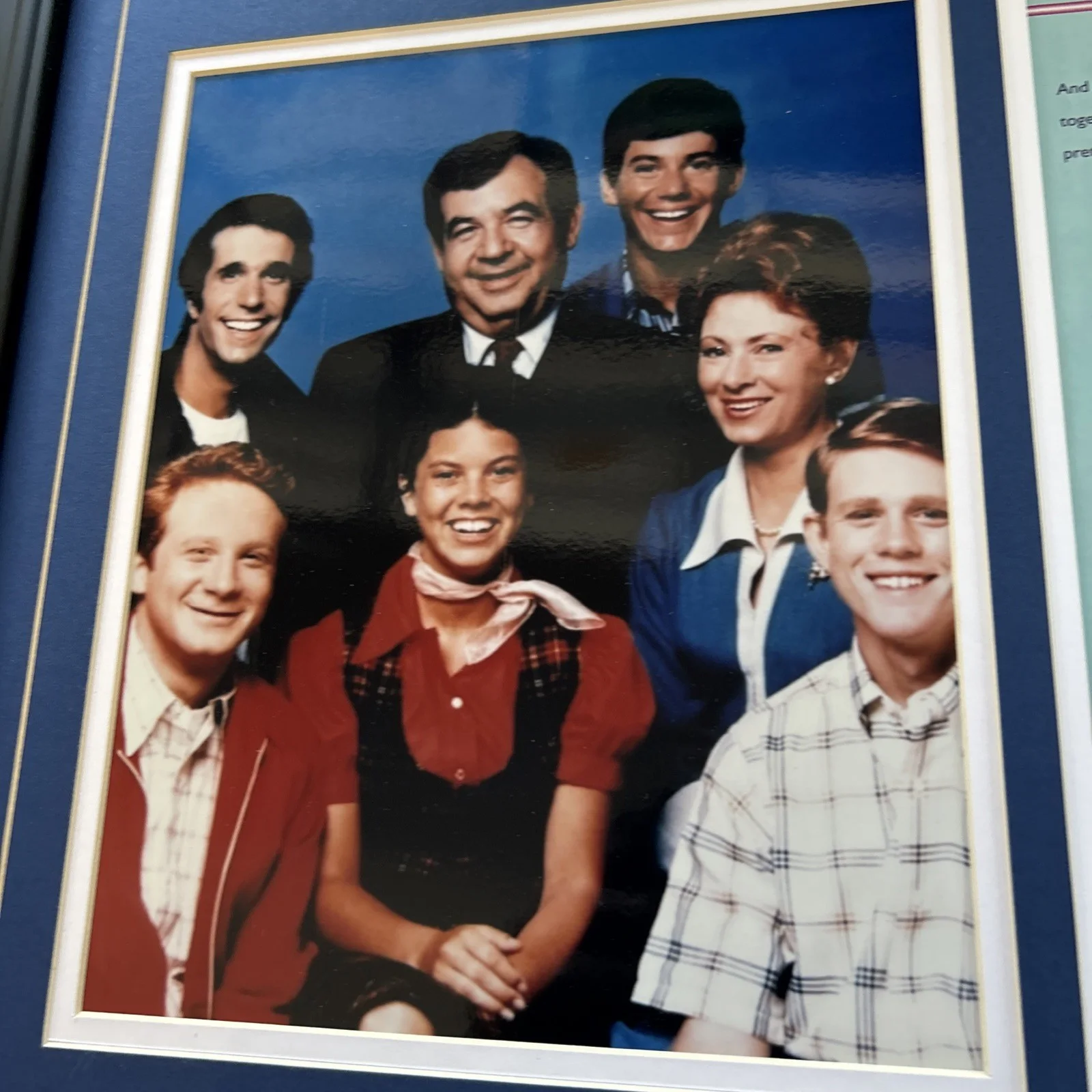 Marion Ross Signed Autographed Photo Happy Days TV Show Actress 24”x20” Frame, изображение 4