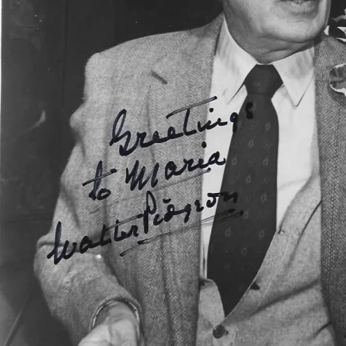 original Hand signed 8 x 10 photo of Walter Pidgeon, изображение 2