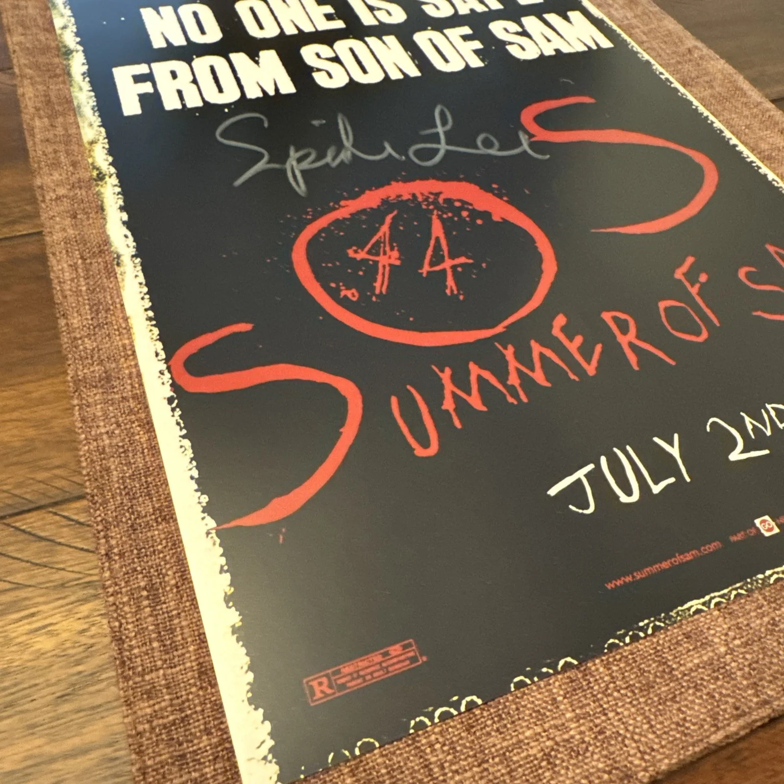 Spike Lee — Spike Lee ‘Summer Of Sam’ Director Signed Autographed 11x17 Photo w/COA & Holo, изображение 2
