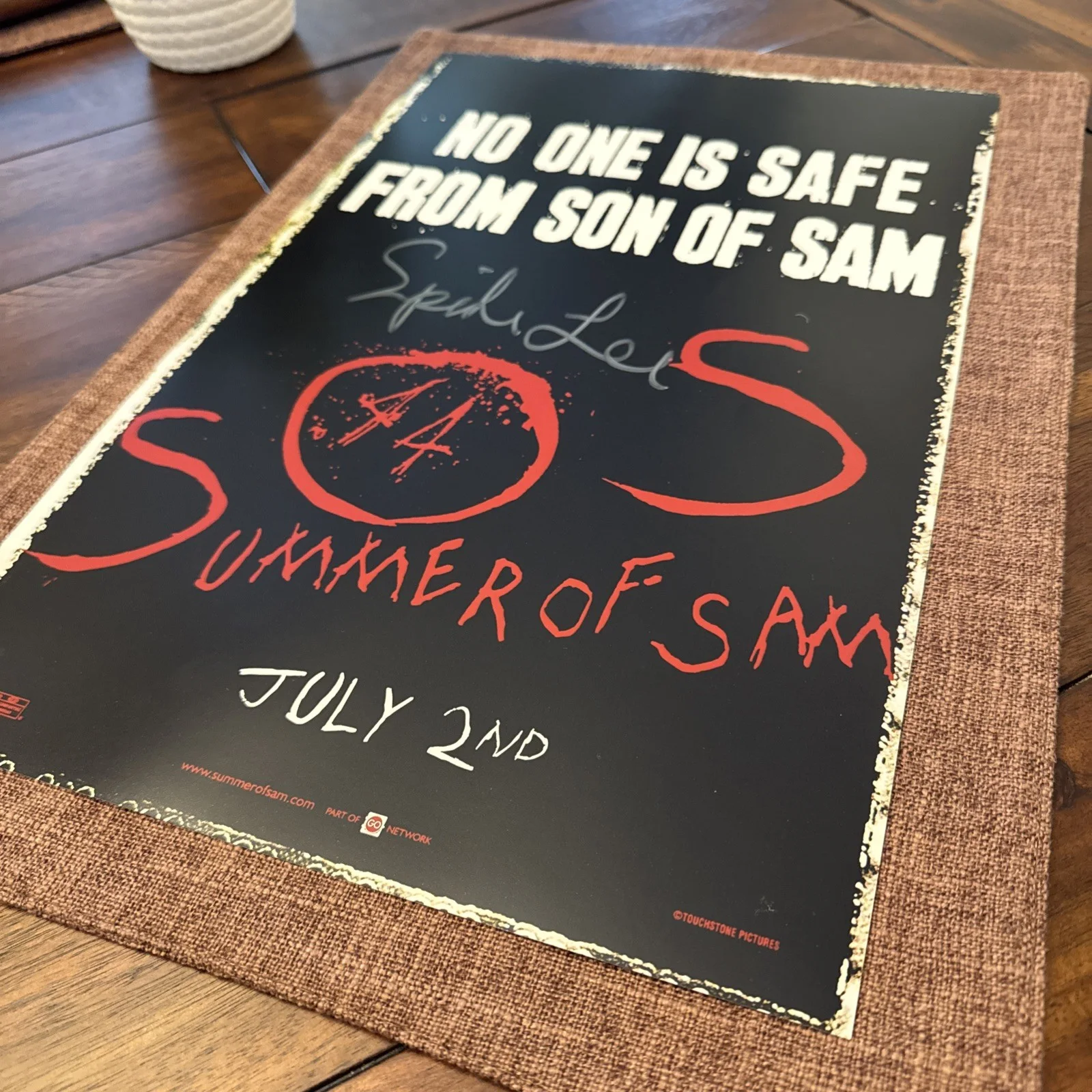Spike Lee — Spike Lee ‘Summer Of Sam’ Director Signed Autographed 11x17 Photo w/COA & Holo, изображение 3