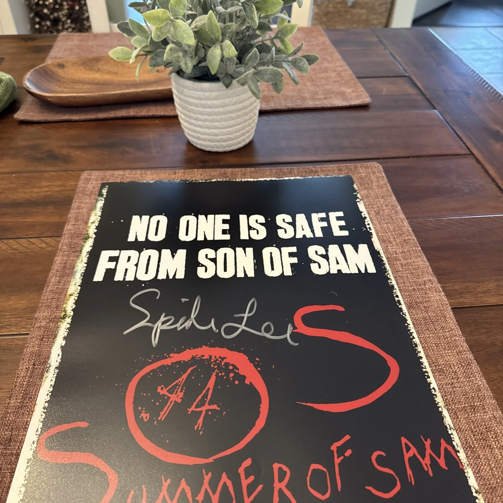 Spike Lee — Spike Lee ‘Summer Of Sam’ Director Signed Autographed 11x17 Photo w/COA & Holo, изображение 4