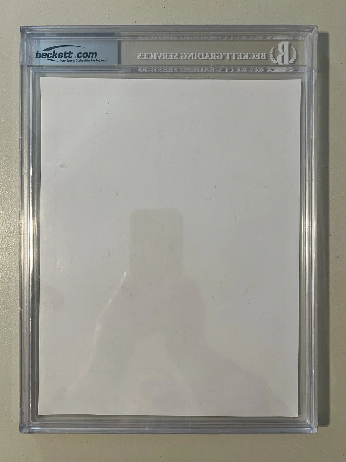 Def Leppard Entire Band Signed Slabbed Beckett Allen Elliott Collen Savage Campb, image 3