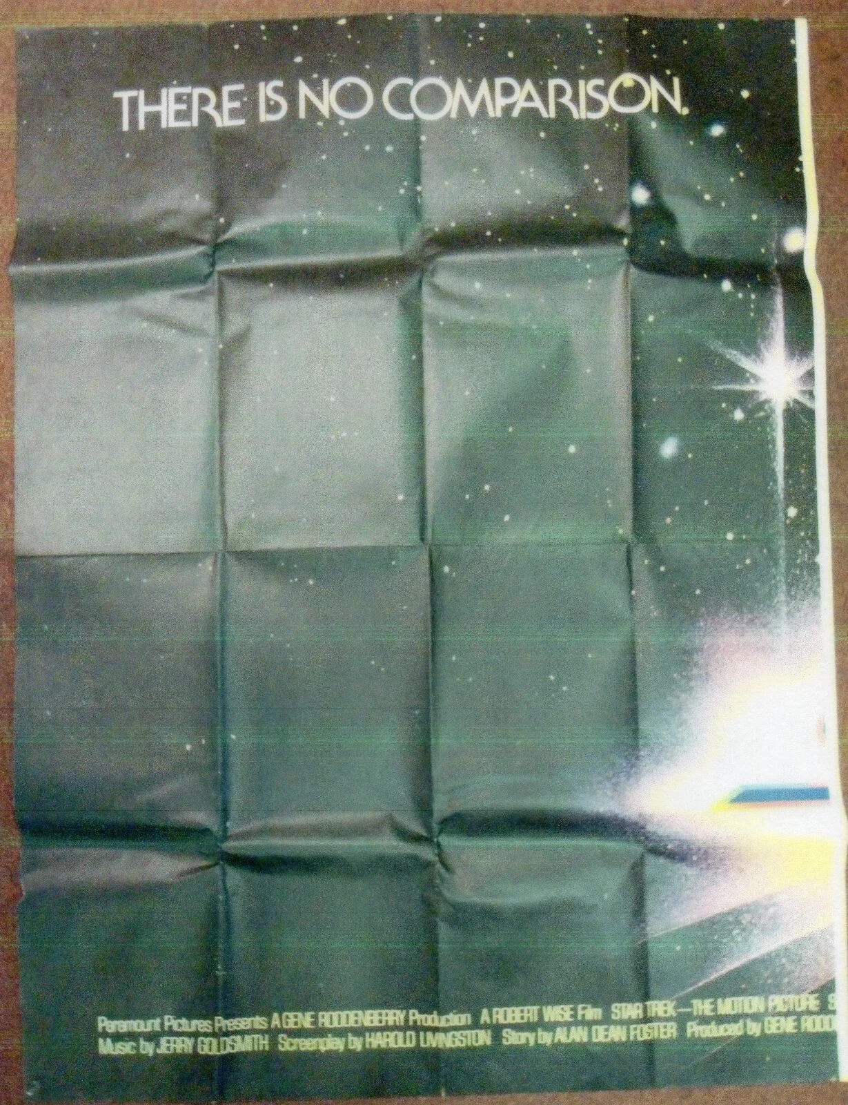 Advertising poster original Star Trek Motion Picture 1979 film movie Spock Kirk, изображение 2