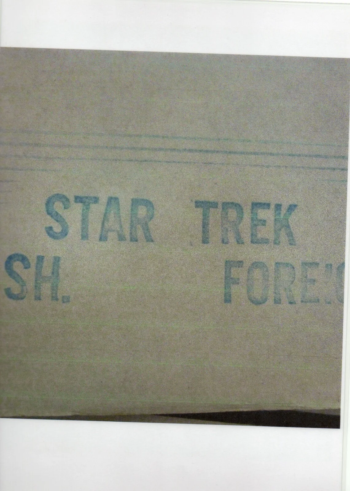 Advertising poster original Star Trek Motion Picture 1979 film movie Spock Kirk, изображение 5
